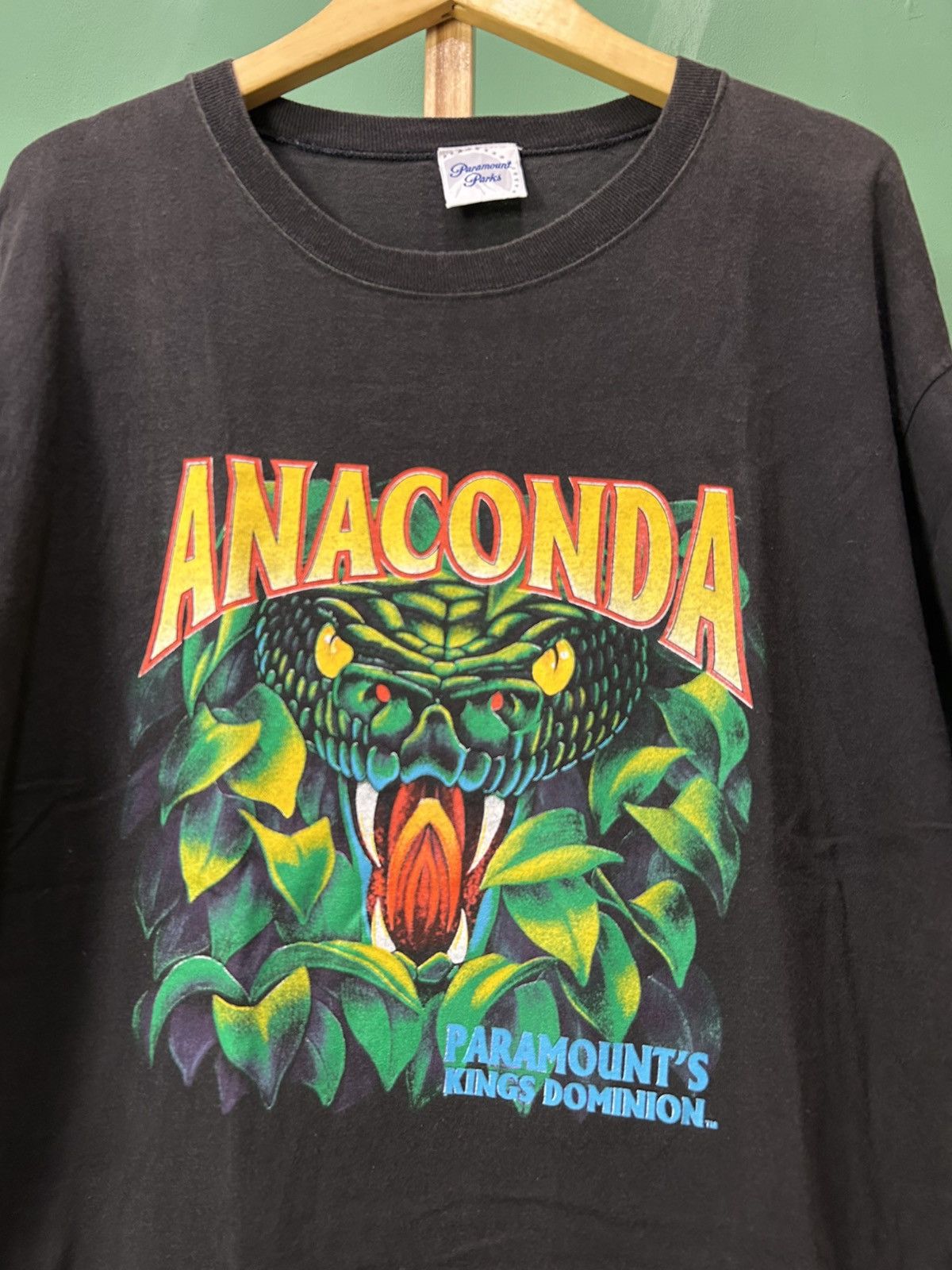 Vintage Anaconda Movie 1997 Paramount Vintage Tee Size US L / EU 52-54 / 3 - 2 Thumbnail