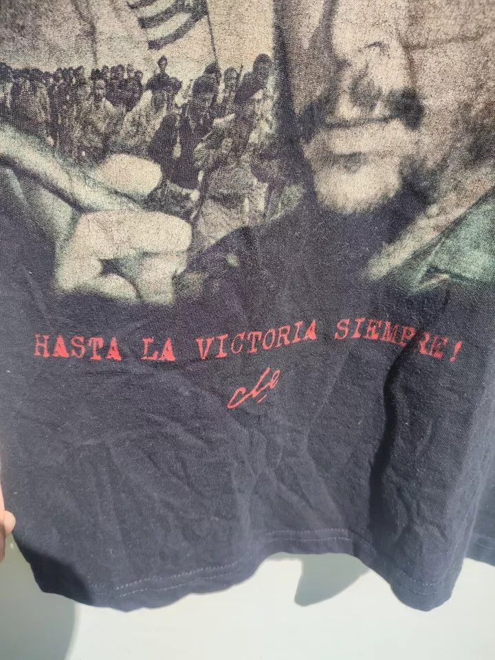 Vintage VINTAGE 90S CHE GUEVARA 'HASTA LA VICTORIA SIEMPRE' Blu Size US S / EU 44-46 / 1 - 12 Thumbnail