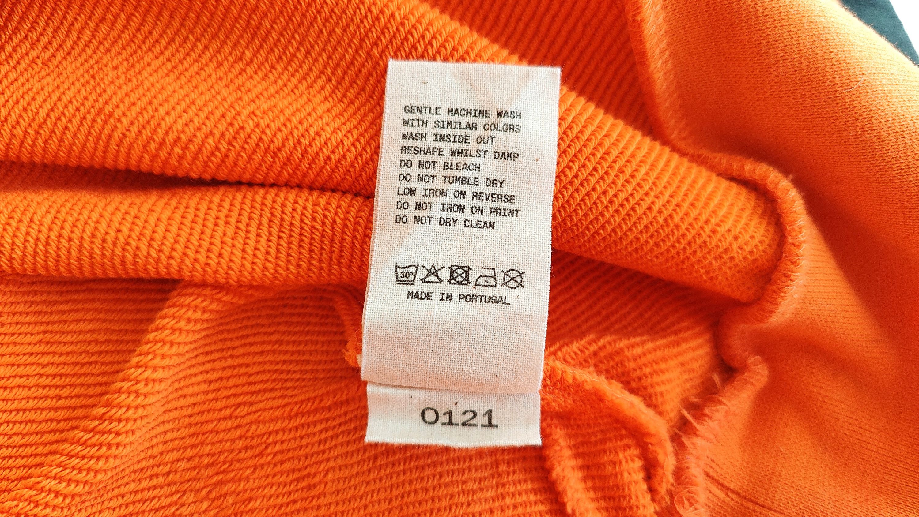 Pangaia Pangaia Classic Organic Cotton Orange Sweatshirt Crewneck Size US XL / EU 56 / 4 - 7 Thumbnail