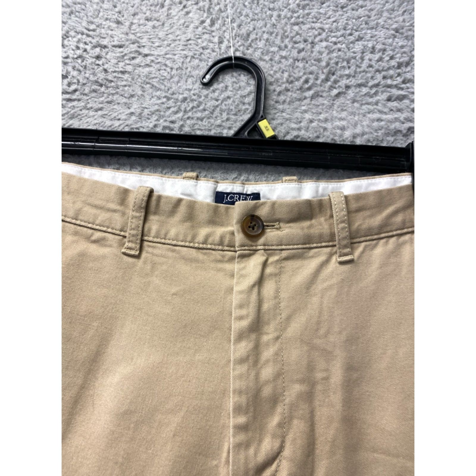 J.Crew J.CREW Chino Pants Men’s 34x32 Light Tan Cotton Straight Leg Classic /0149 Size US 34 / EU 50 - 2 Thumbnail