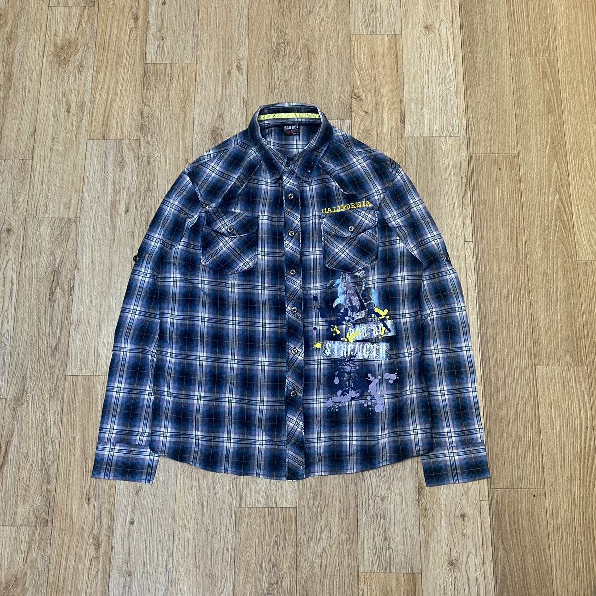Hysteric Glamour Bad boy plaid button up shirt Size US L / EU 52-54 / 3 - 1 Thumbnail