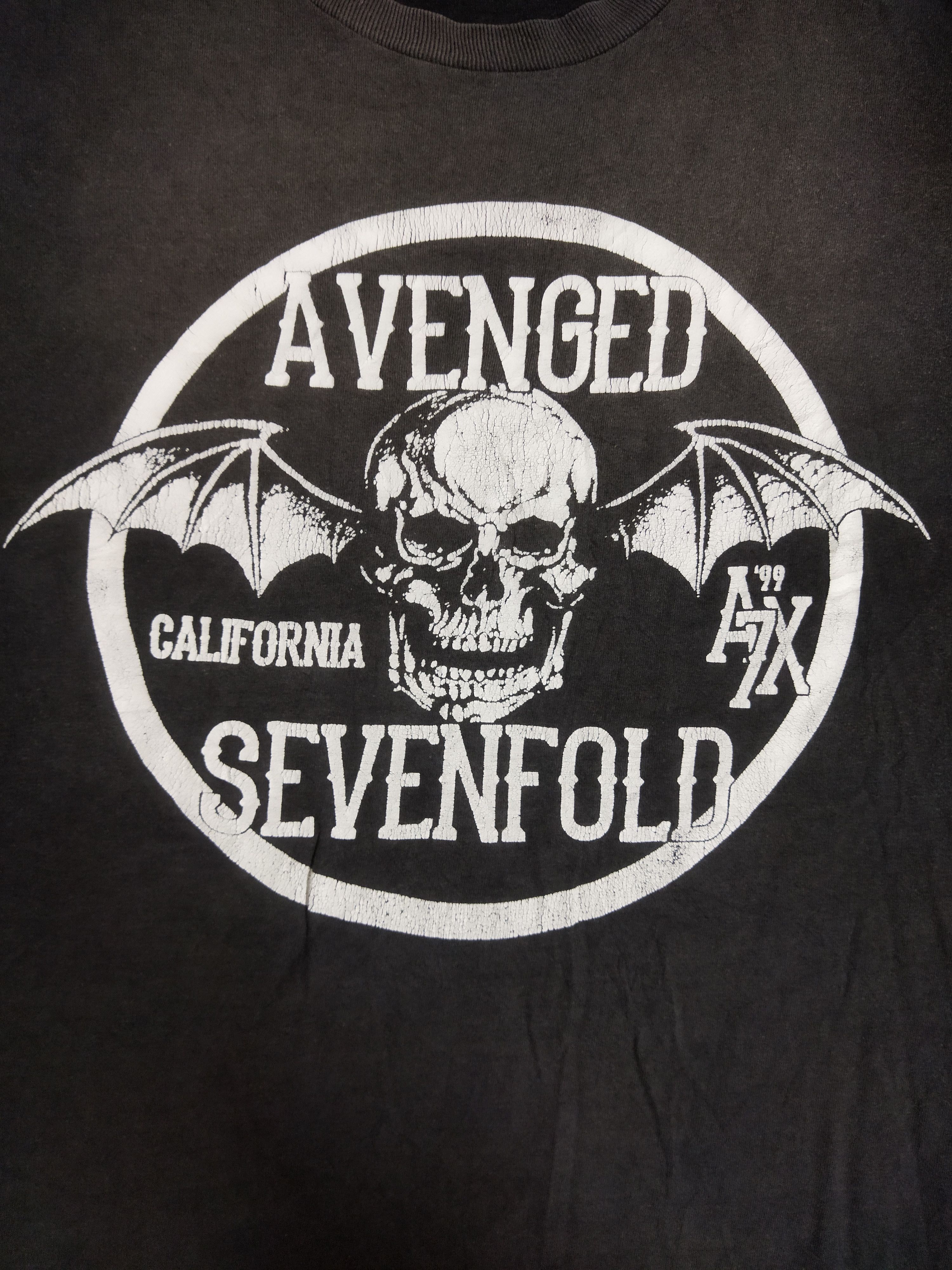 Band Tees Avenged Sevenfold Tee Size US XL / EU 56 / 4 - 2 Thumbnail