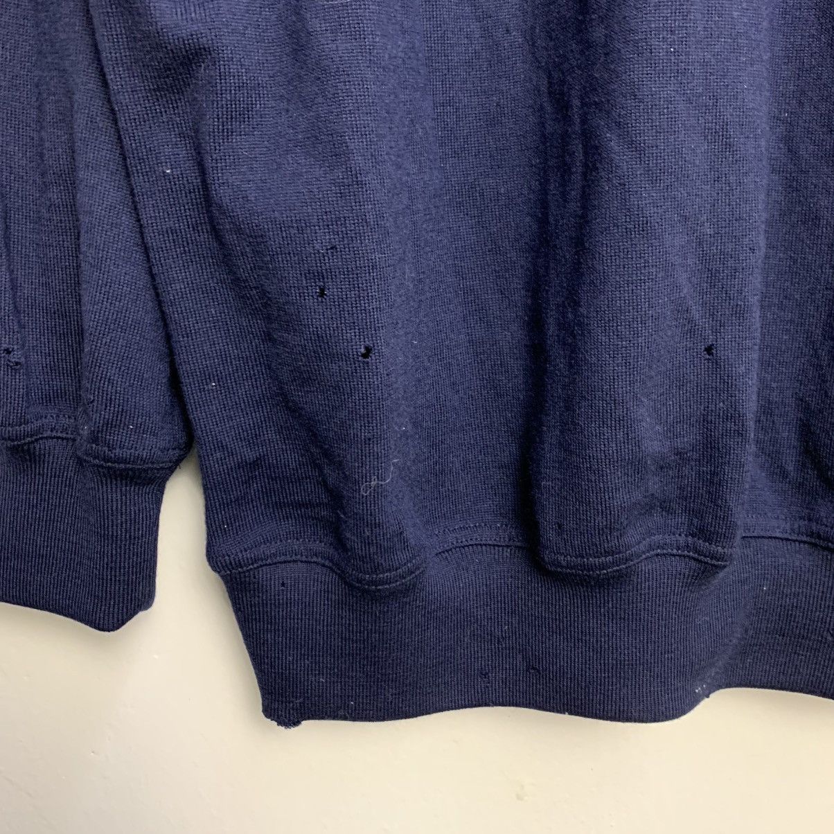 Salvatore Ferragamo Vintage Salvatore Ferragamo wool distressed sweater Size US M / EU 48-50 / 2 - 16 Thumbnail