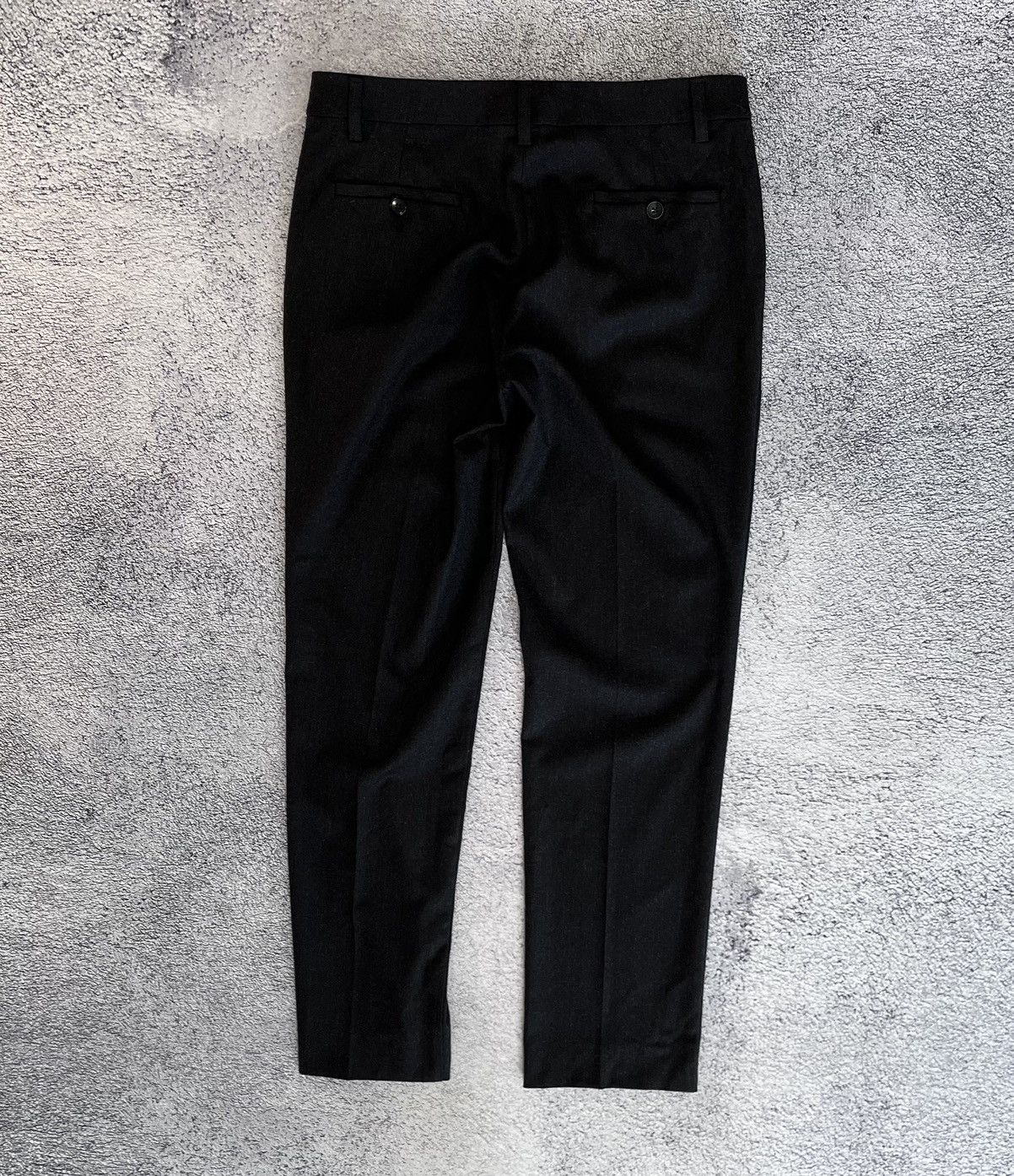 Etro ETRO Italy Women's Black Wool Blend Dress Pants Trousers Size 27" / US 4 / IT 40 - 7 Thumbnail