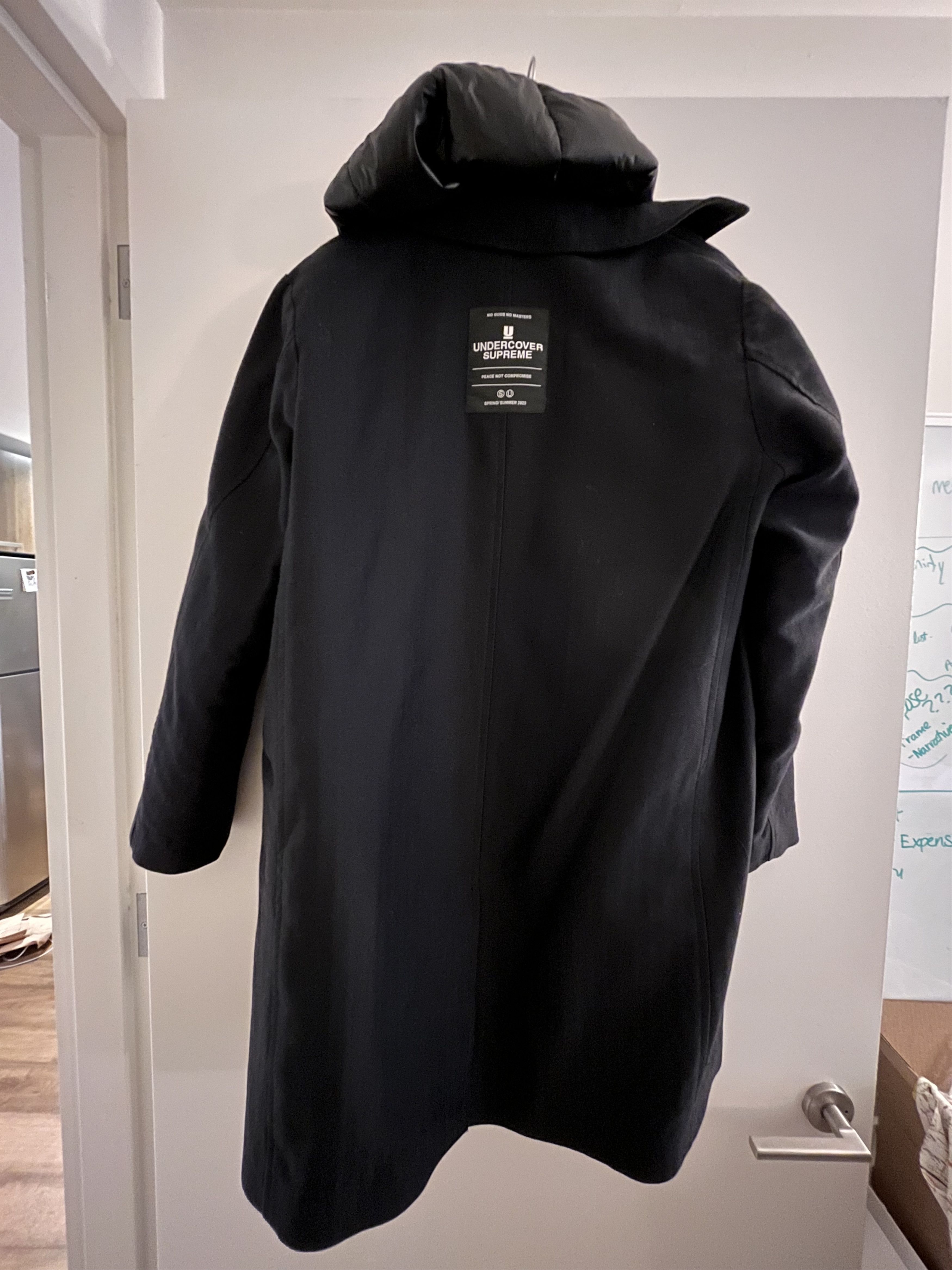 Supreme × Undercover Supreme Undercover Trench Puffer Jacket, Black (Small) Size US S / EU 44-46 / 1 - 6 Thumbnail