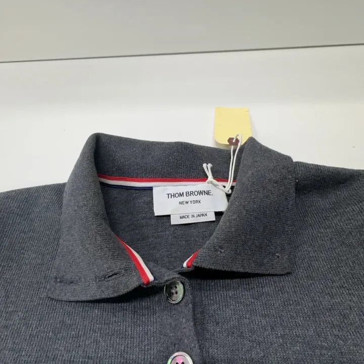 Thom Browne Thom Browne Women's Solid Grey Casual Sweater -2507 Size M / US 6-8 / IT 42-44 - 4 Thumbnail