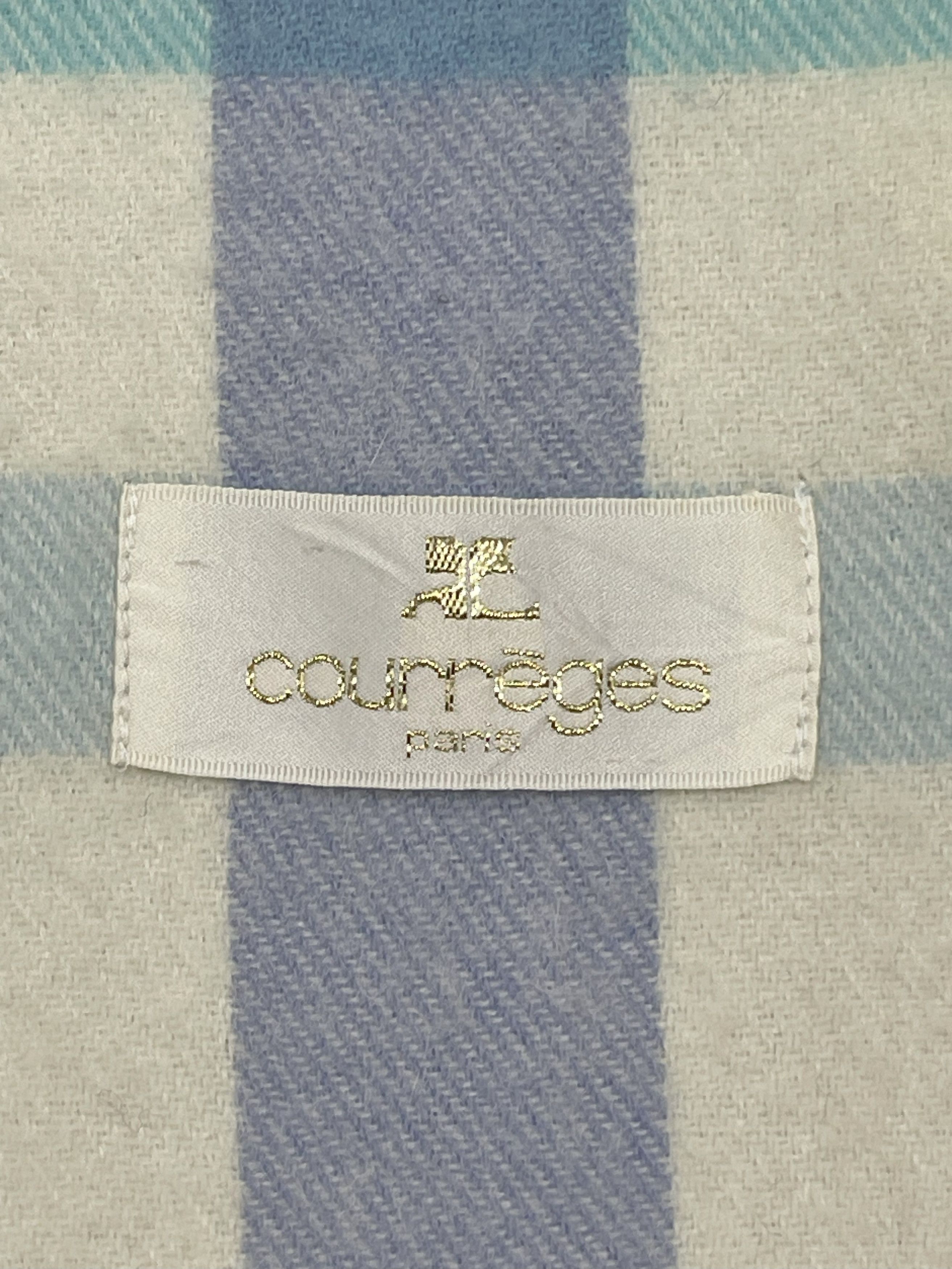 Courreges × Vintage Courreges Scarf / Muffler - 6217 Size ONE SIZE - 7 Thumbnail