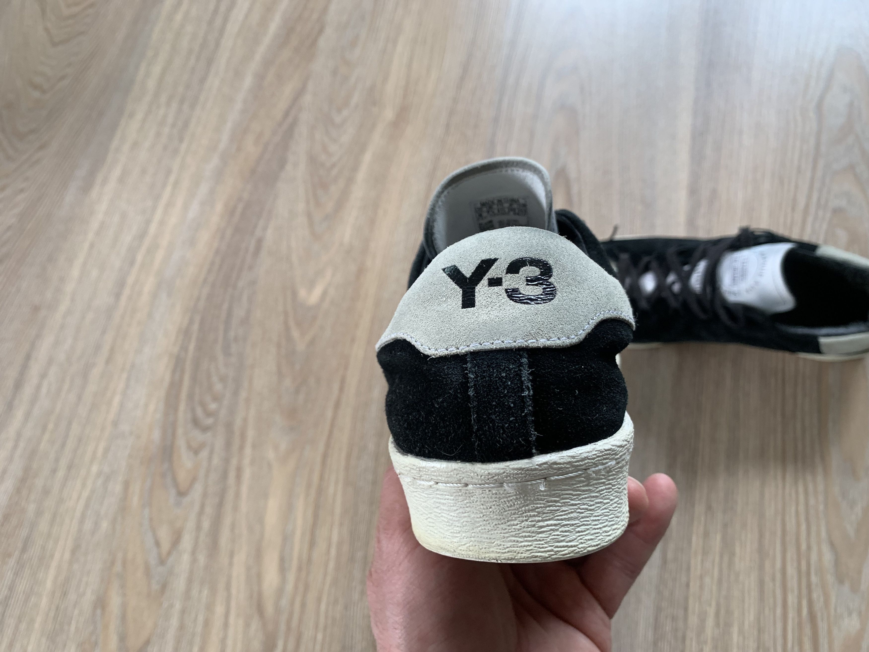 Adidas × Y-3 Adidas Superstar Y-3 Super Knot Core Black White Sneakers Size US 8 / EU 41 - 4 Thumbnail