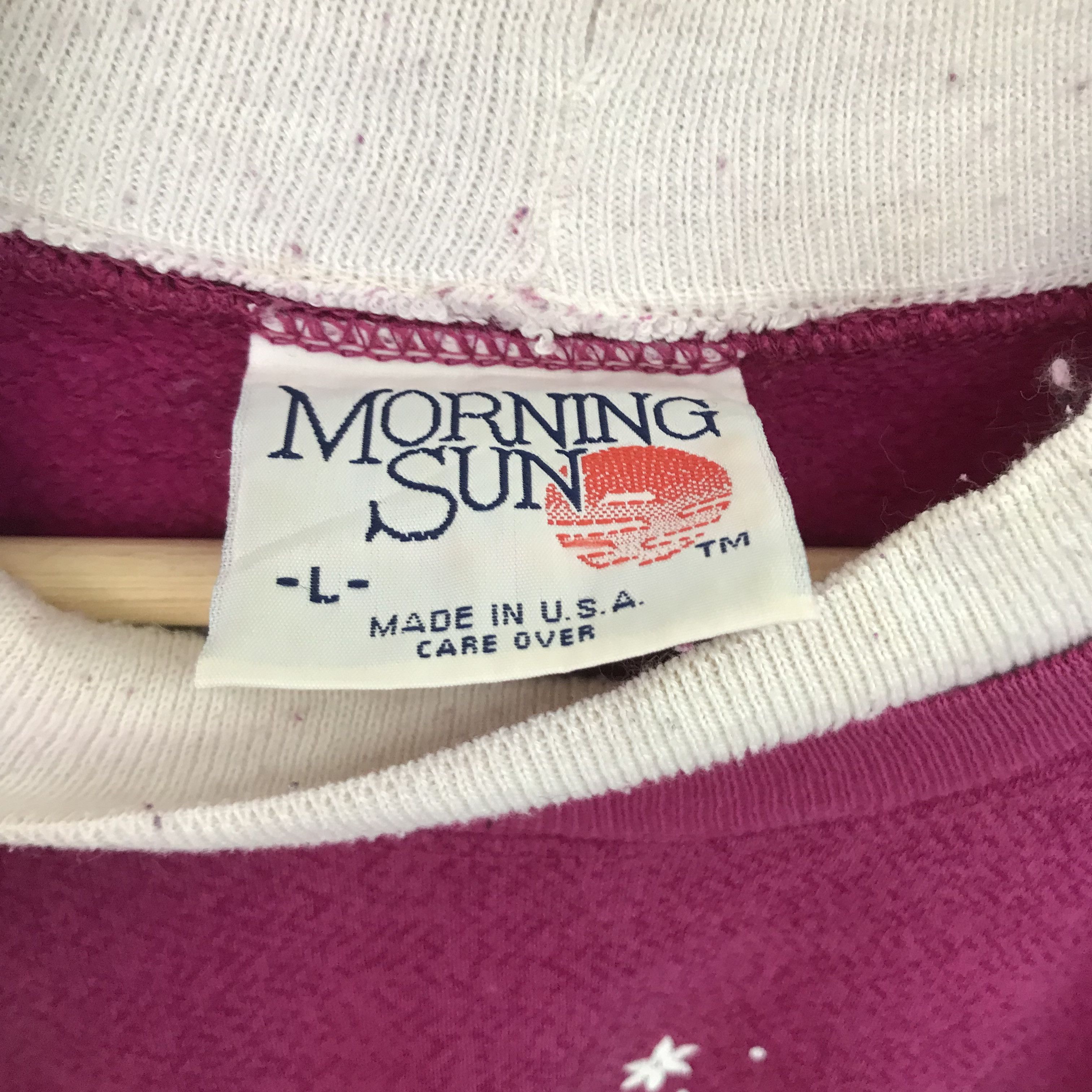 Vintage Vintage Morning Sun Bird Graphic Sweatshirt - 610 Size US M / EU 48-50 / 2 - 10 Thumbnail