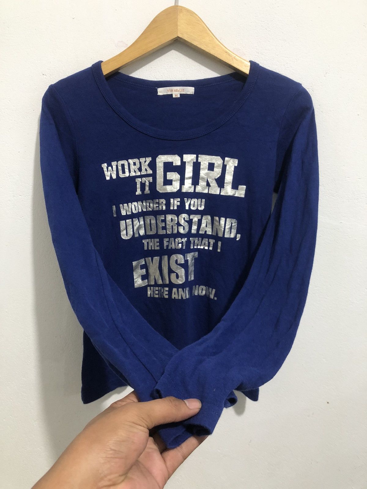 Japanese Poem Win Heart LongSleeve Ifsix Style
