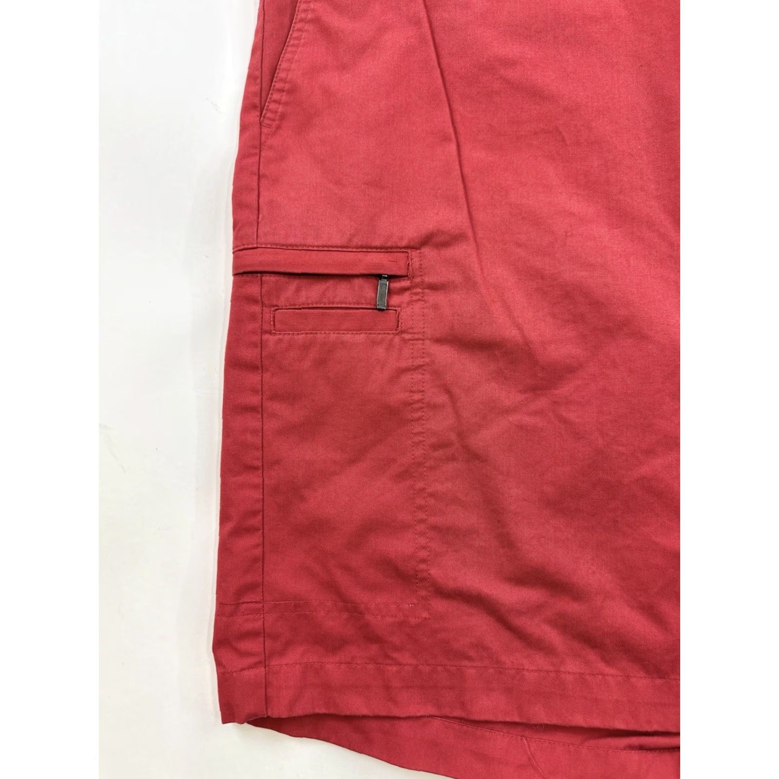Vintage Greg Norman X Tasso Elba Shorts Mens 42 Red Five Iron Cargo Mid Rise Golf Casual Shorts Mens Regular Cargo Red 42 Size US 42 / EU 58 - 3 Thumbnail