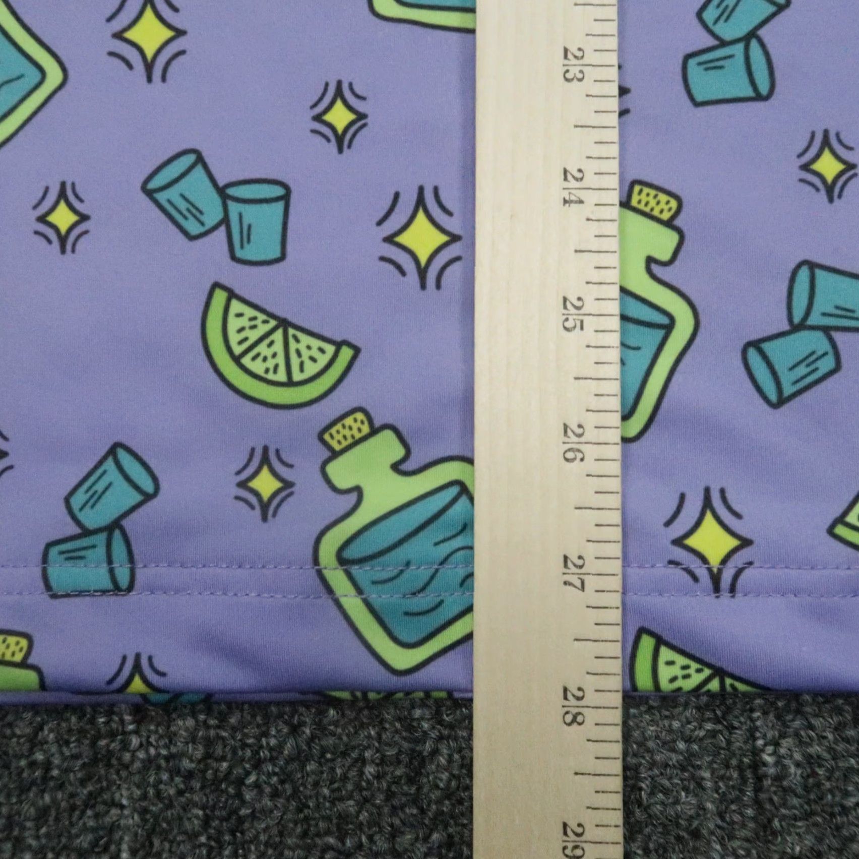Vintage Sunday Swagger Shirt Mens Medium Polo NWT Purple Geometric Breathable Performance Golf Short Sleeve Button Closure 42in Chest Size US M / EU 48-50 / 2 - 6 Thumbnail