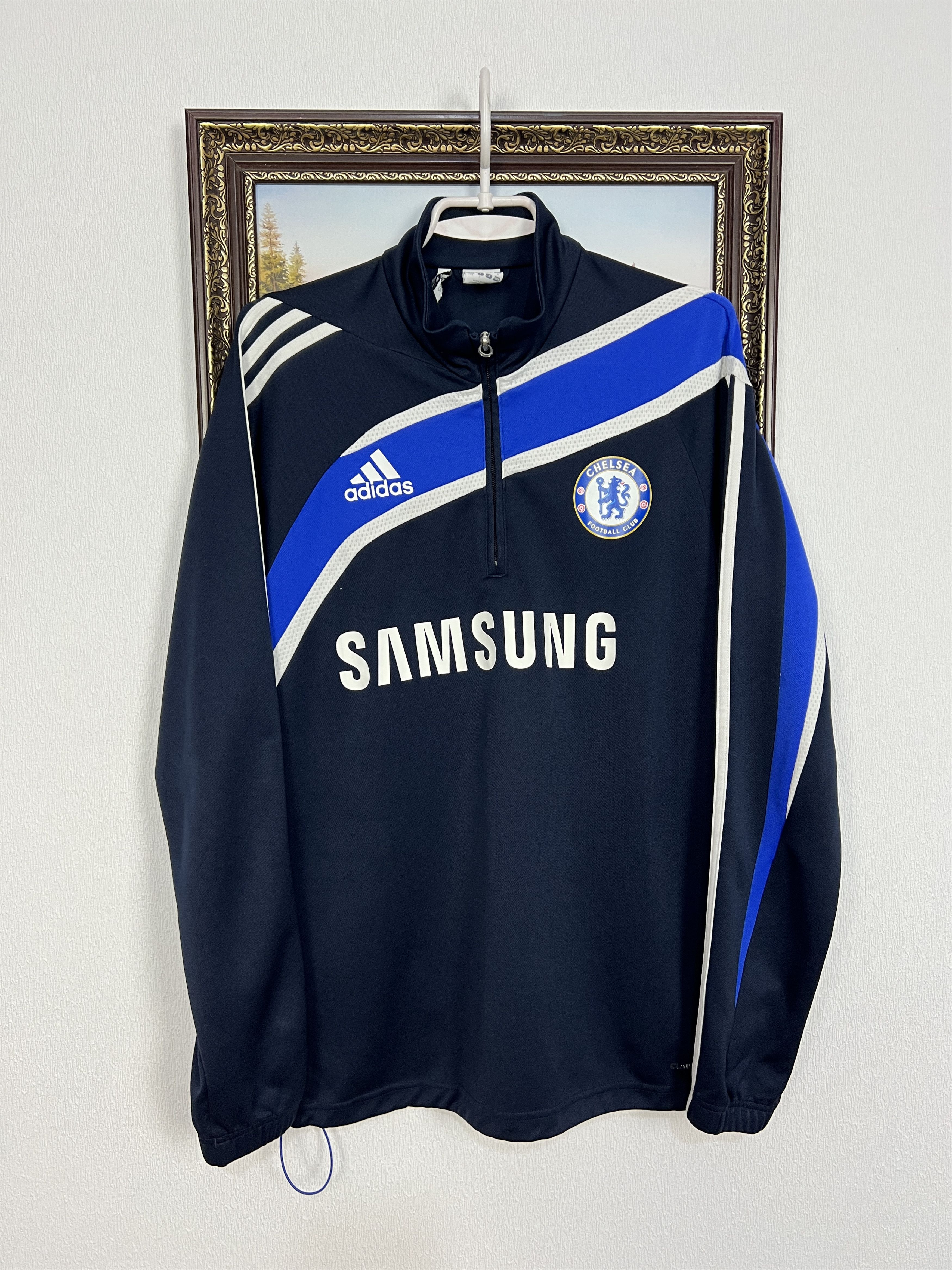 Adidas Vintage Chelsea Football Jacket Soccer Sweatshirt Track Top Size US M / EU 48-50 / 2 - 1 Thumbnail