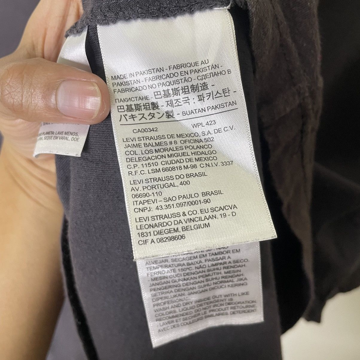 Levi's Levis 501 Button Your Fly T Shirt Size US XL / EU 56 / 4 - 5 Thumbnail