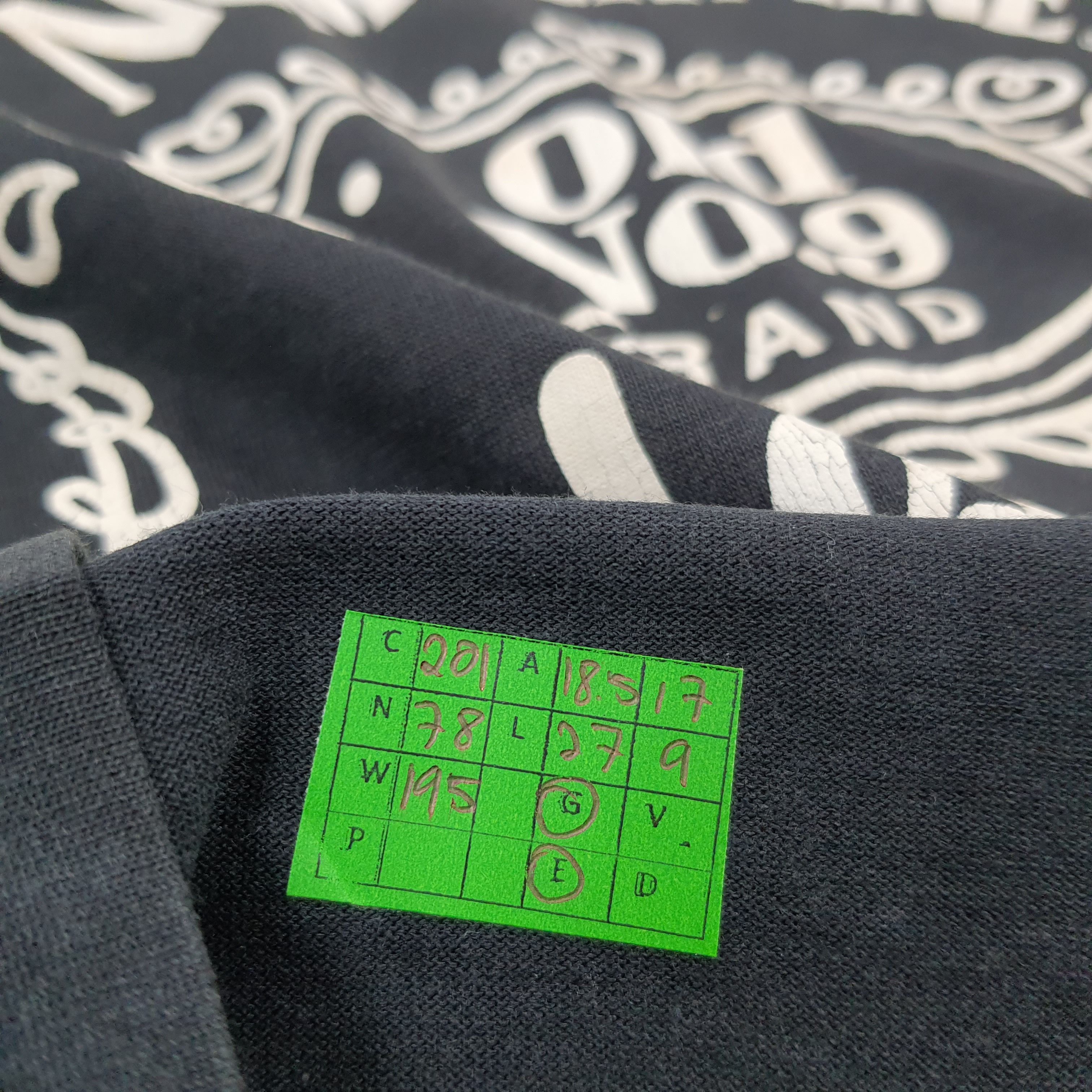 Japanese Brand × Number (N)ine × Vintage Vintage Number Nine Takahiro Miyashita Japan Brand Tshirt Size US S / EU 44-46 / 1 - 7 Thumbnail
