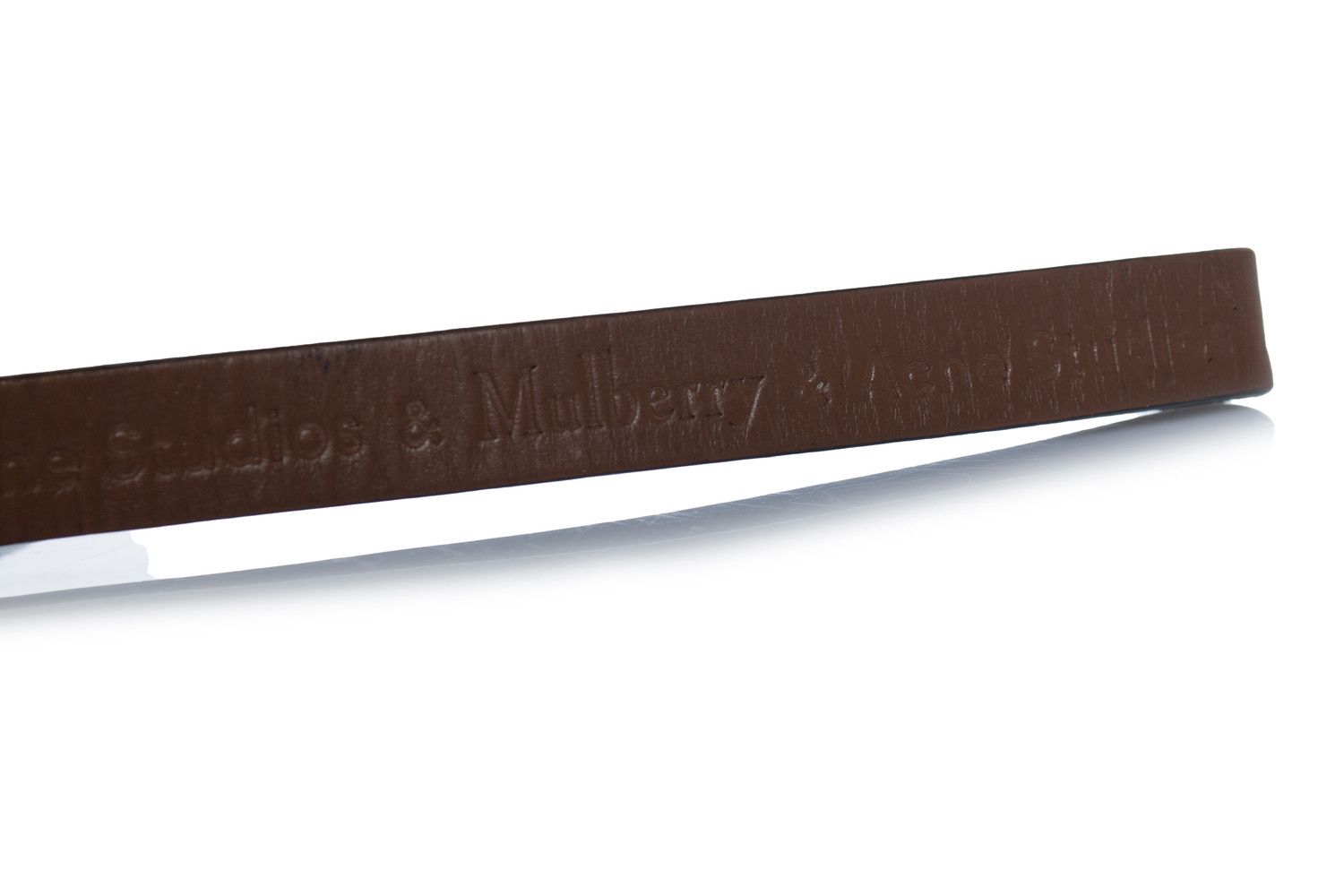Acne Studios Mulberry x Acne studios, black brown wrist pouch Size ONE SIZE - 3 Thumbnail