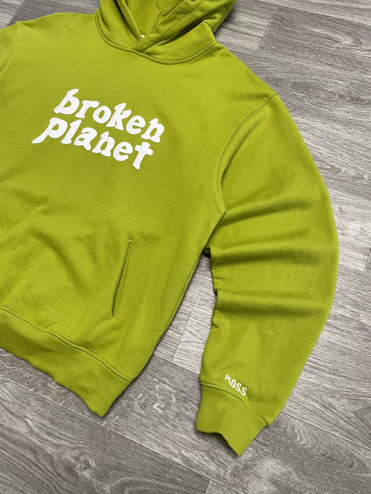 Broken Planet Broken Planet Moss Green Hoodie Y2K Size US XL / EU 56 / 4 - 5 Thumbnail