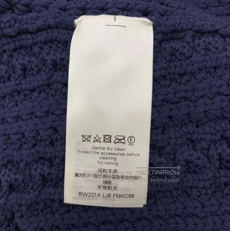 Louis Vuitton Louis Vuitton Women's Blue Cropped Cardigan . Size XS / US 0-2 / IT 36-38 - 8 Thumbnail
