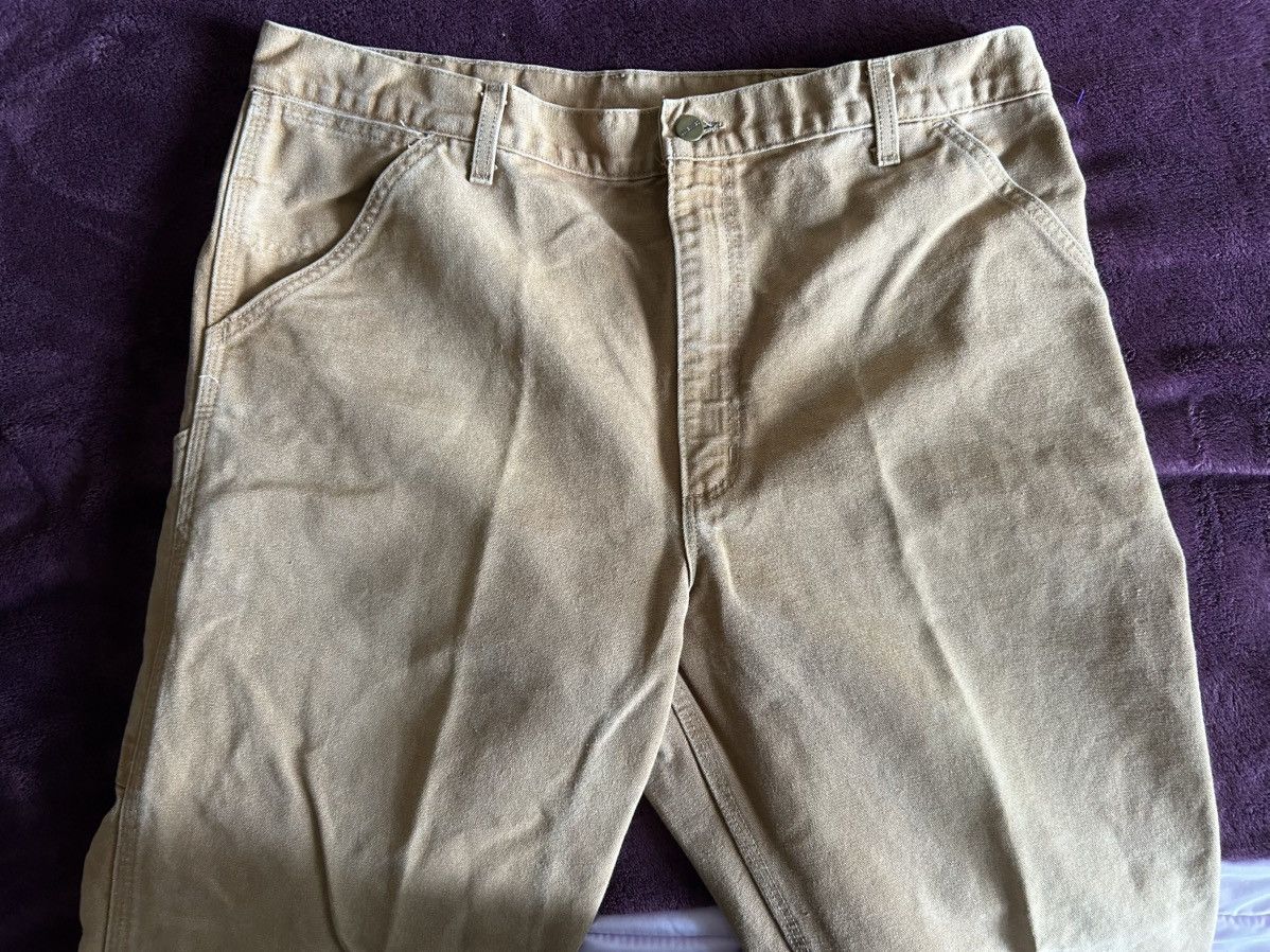 Carhartt Vintage 90s Carhartt Work Pants Brown 38x32 USA Made Size US 38 / EU 54 - 8 Thumbnail