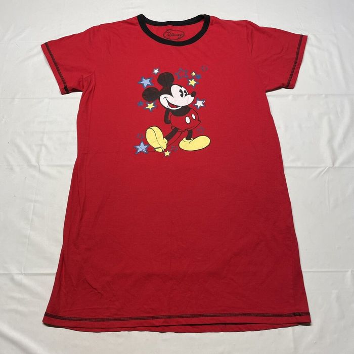 Disney Disney Mickey Mouse T-Shirt Womens Large Night Top Moomoo Style ...