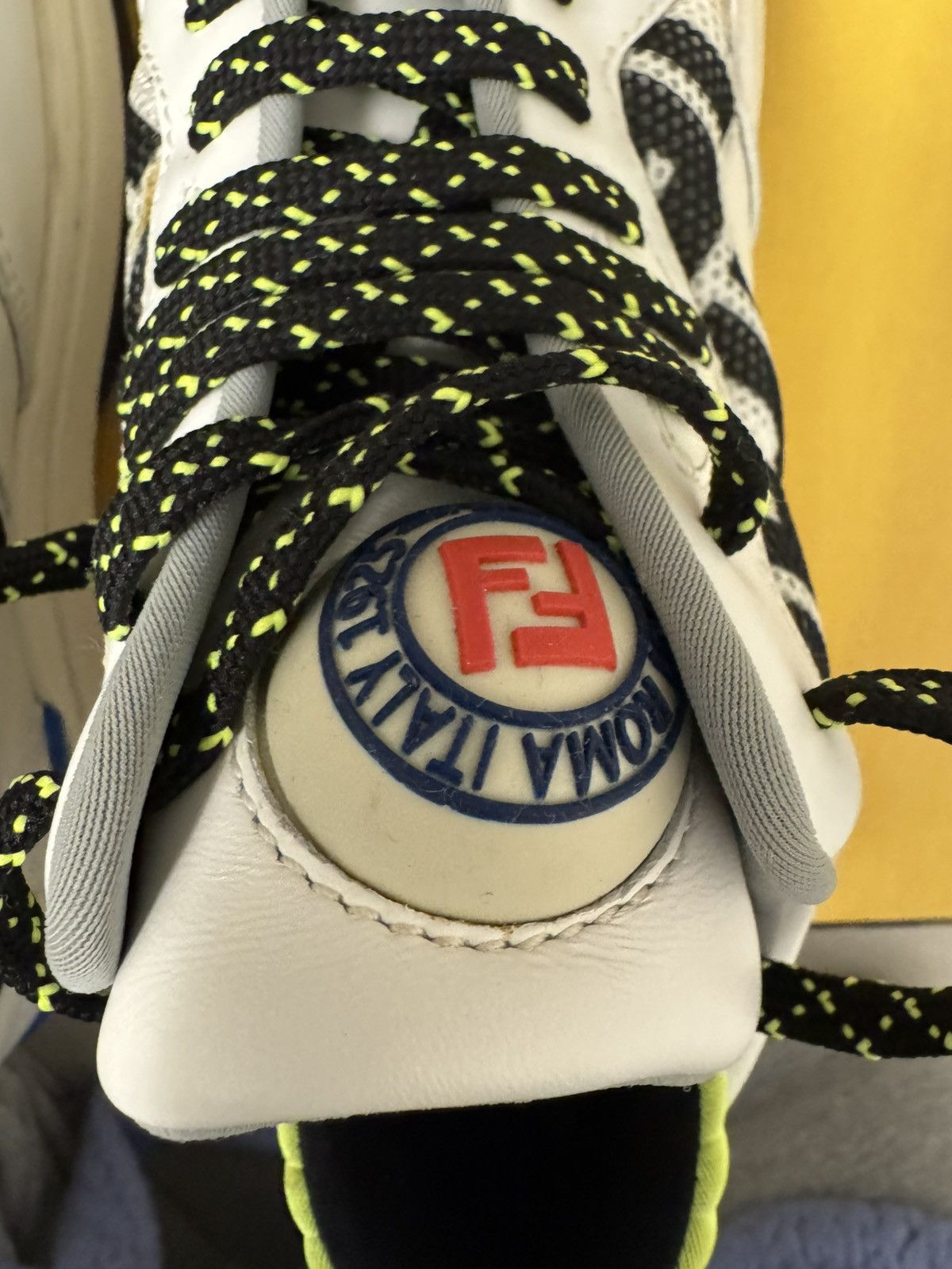 Fendi Fendi T-Rex Sneakers 37.5 US 7.5 Leather Mesh Multicolor Size US 7.5 / IT 37.5 - 7 Thumbnail