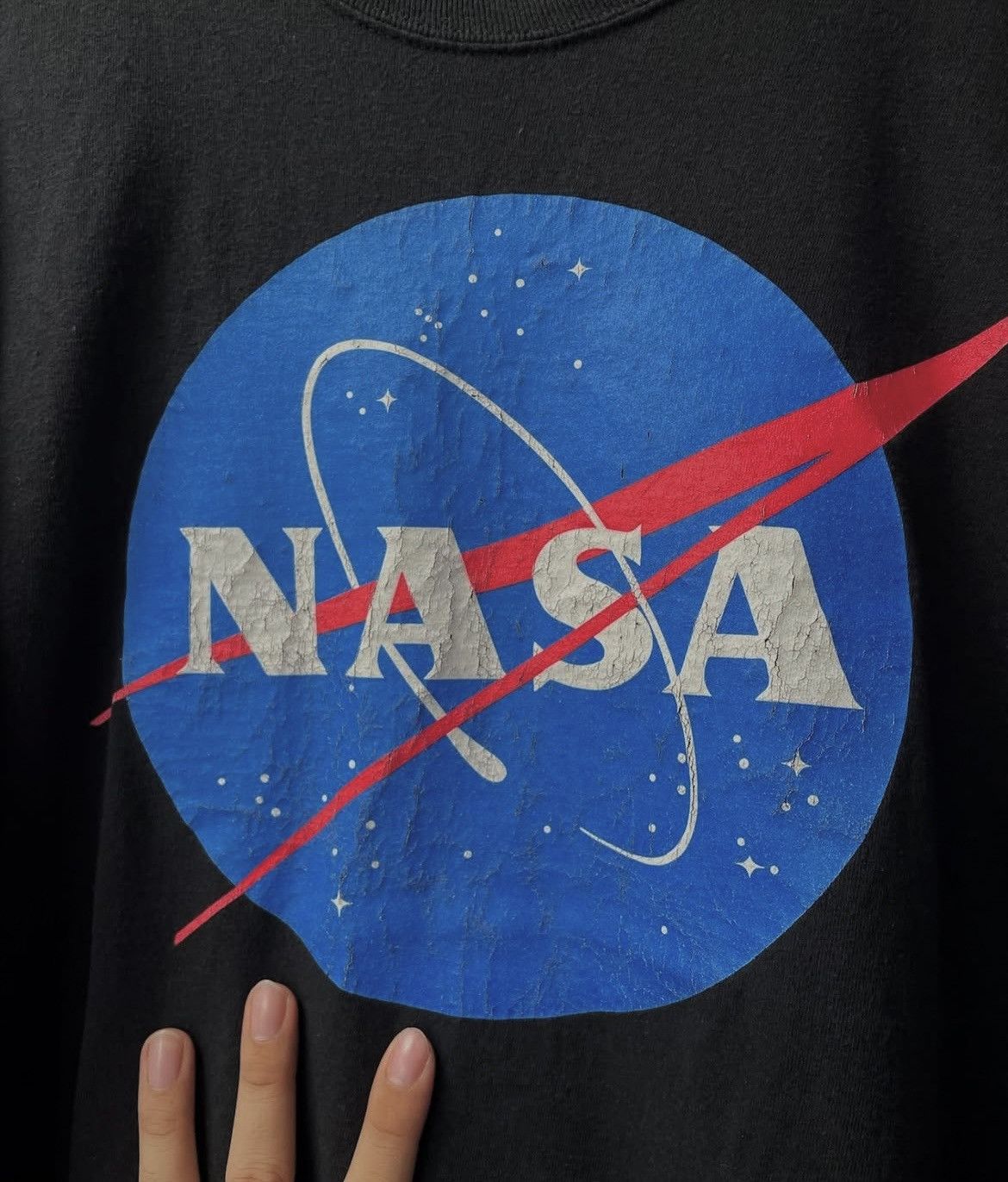 NASA NASA Logo Long Sleeve Tee Astronaut Sleeve Print XL Size US XL / EU 56 / 4 - 3 Thumbnail