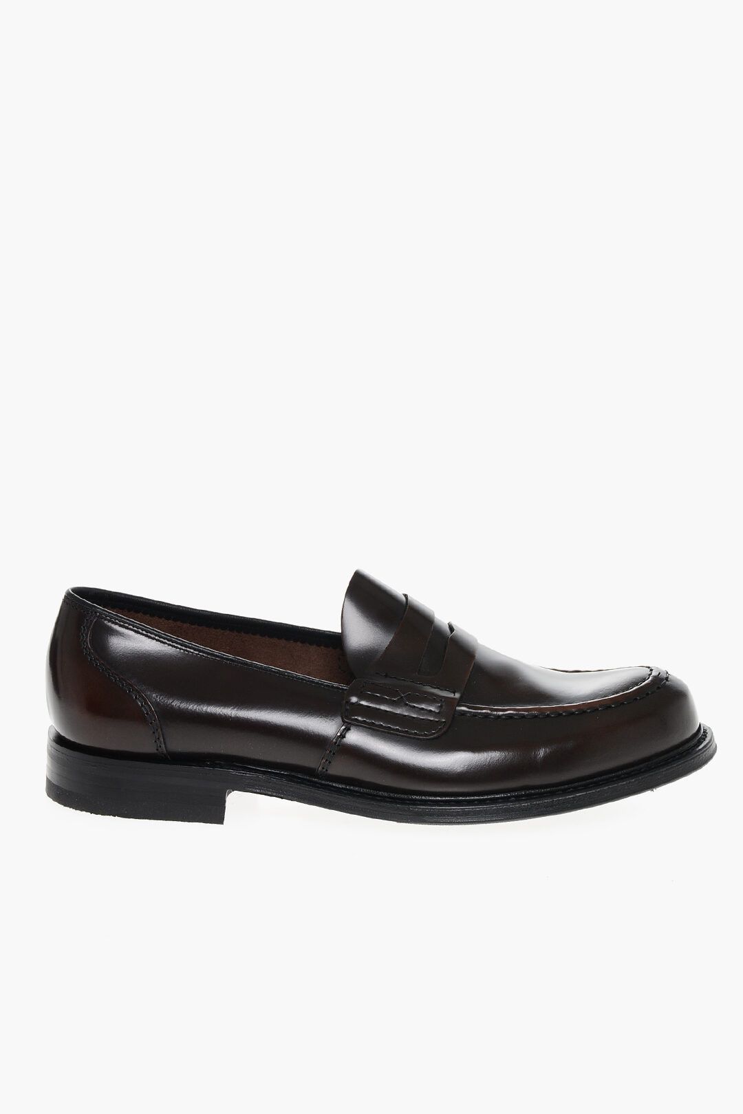Church's og1mm0325 Leather Farsley Penny Loafers in Chocolate Brown Size US 9 / EU 42 - 1 Thumbnail