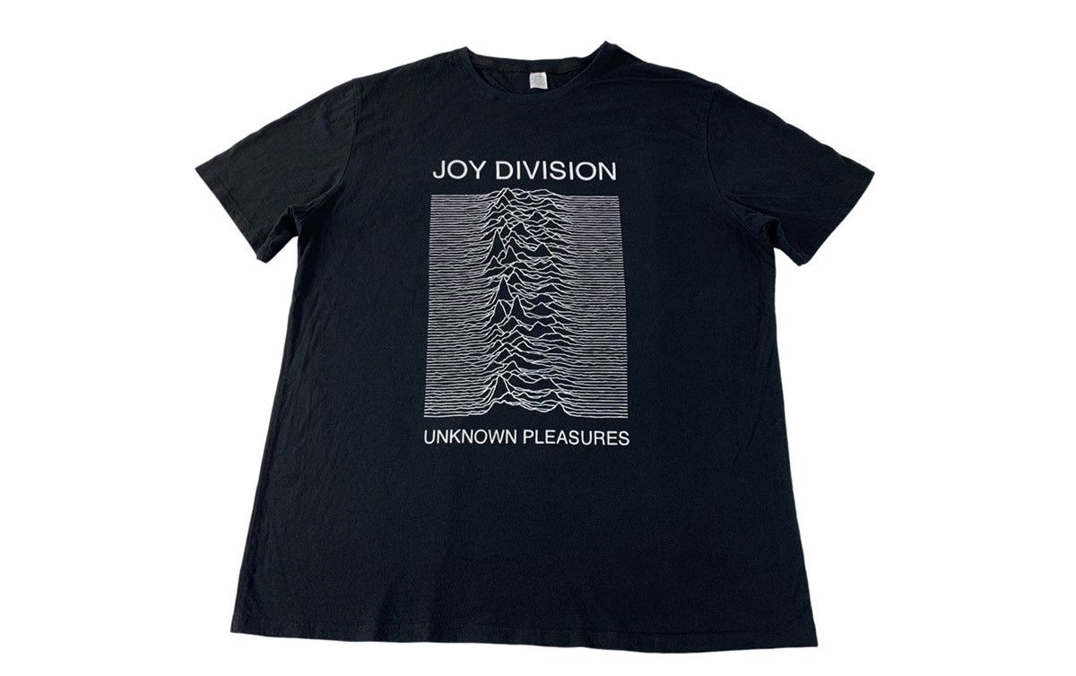 Band Tees 90s Joy Division Unknow Pleasures Studio Album Britpop Tee Size US XL / EU 56 / 4 - 1 Thumbnail