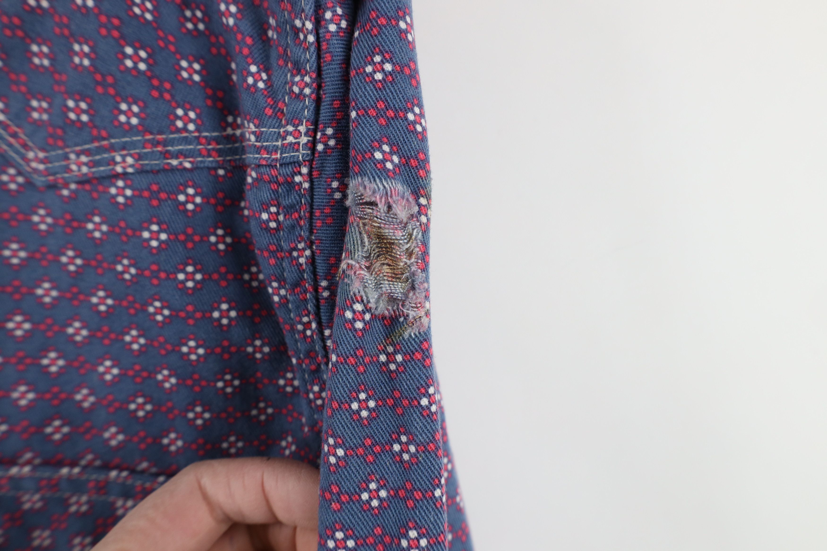 Vintage × Wrangler Wrangler FR 20X Fire Flame Resistant Snap Button Shirt Size US M / EU 48-50 / 2 - 7 Thumbnail