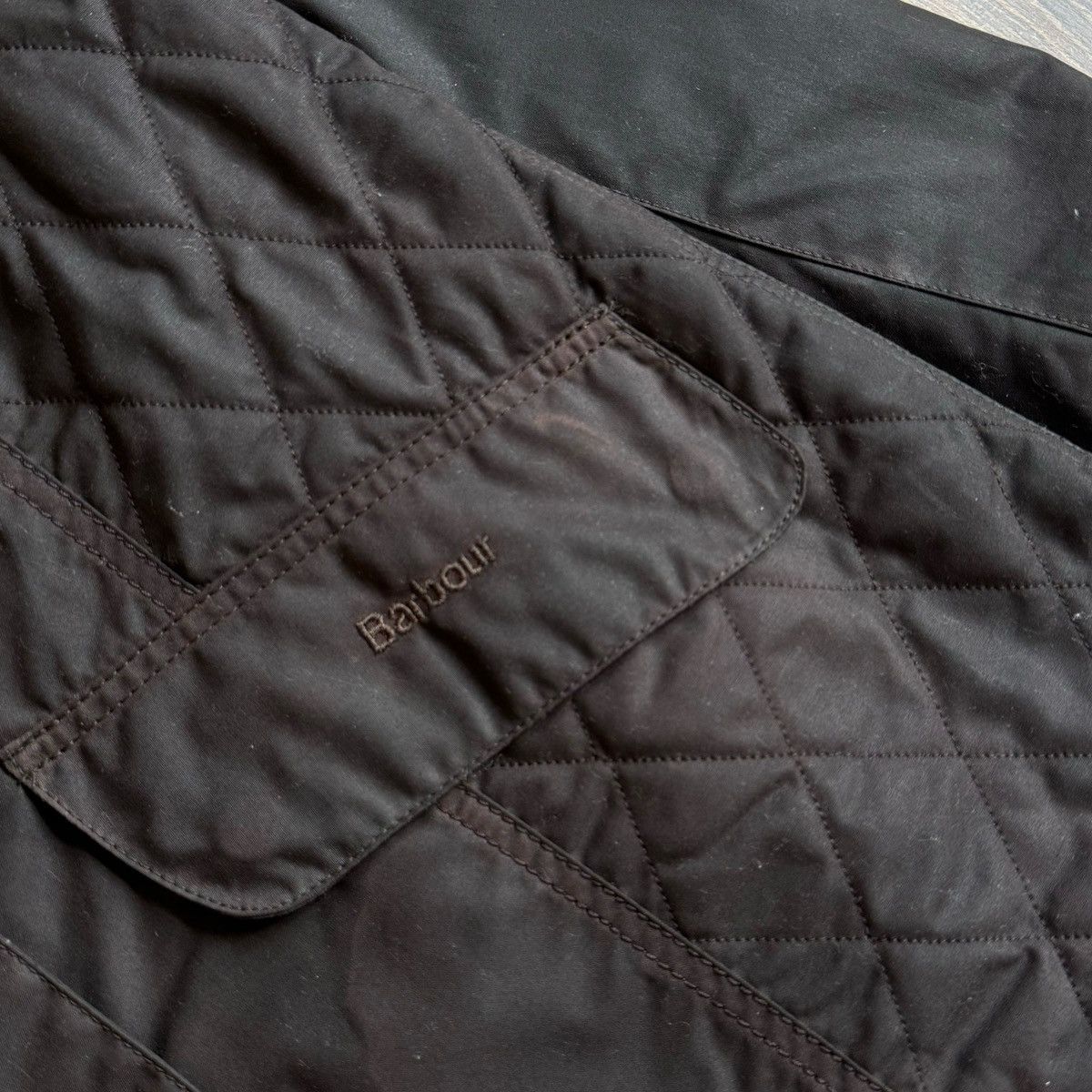 Barbour Barbour Saley Waxed Wax Jacket Women’s Uk 16/Usa 12 Brown Size XL / US 12-14 / IT 48-50 - 4 Thumbnail