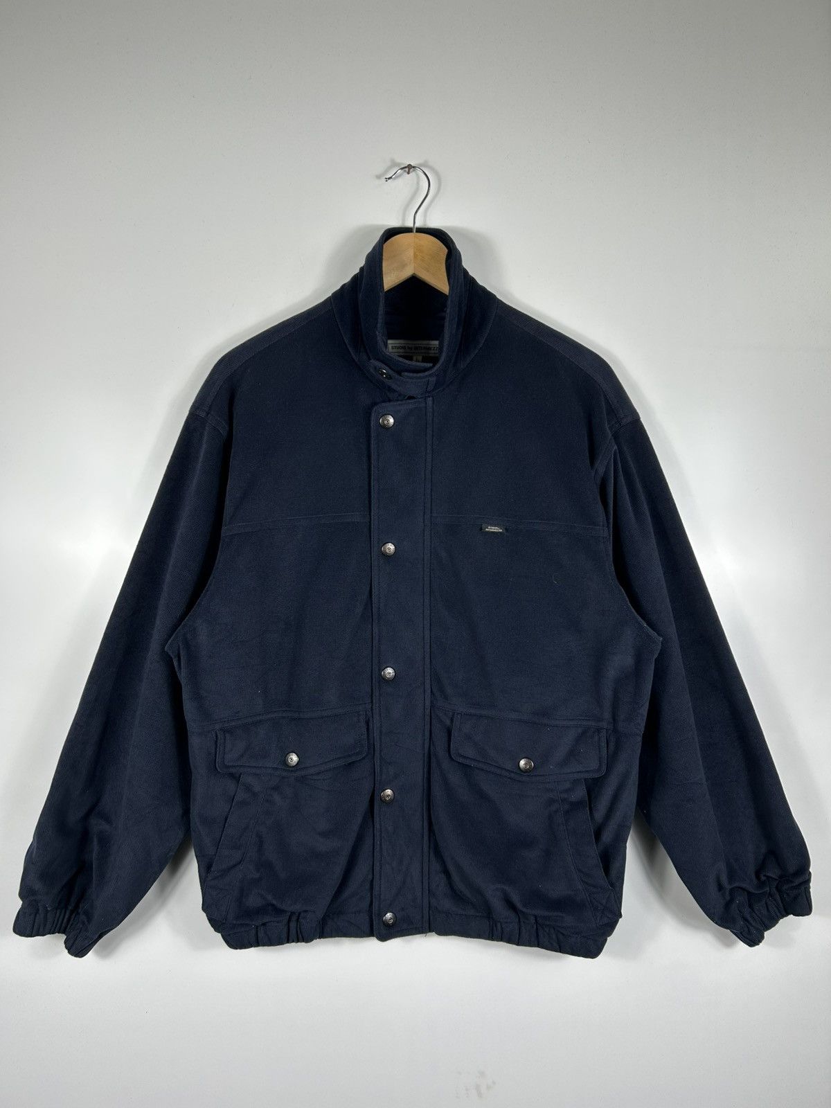 Japanese Brand × Vintage ⚡️Vintage Studio By Intermezzo Bomber Jacket Size US L / EU 52-54 / 3 - 1 Thumbnail