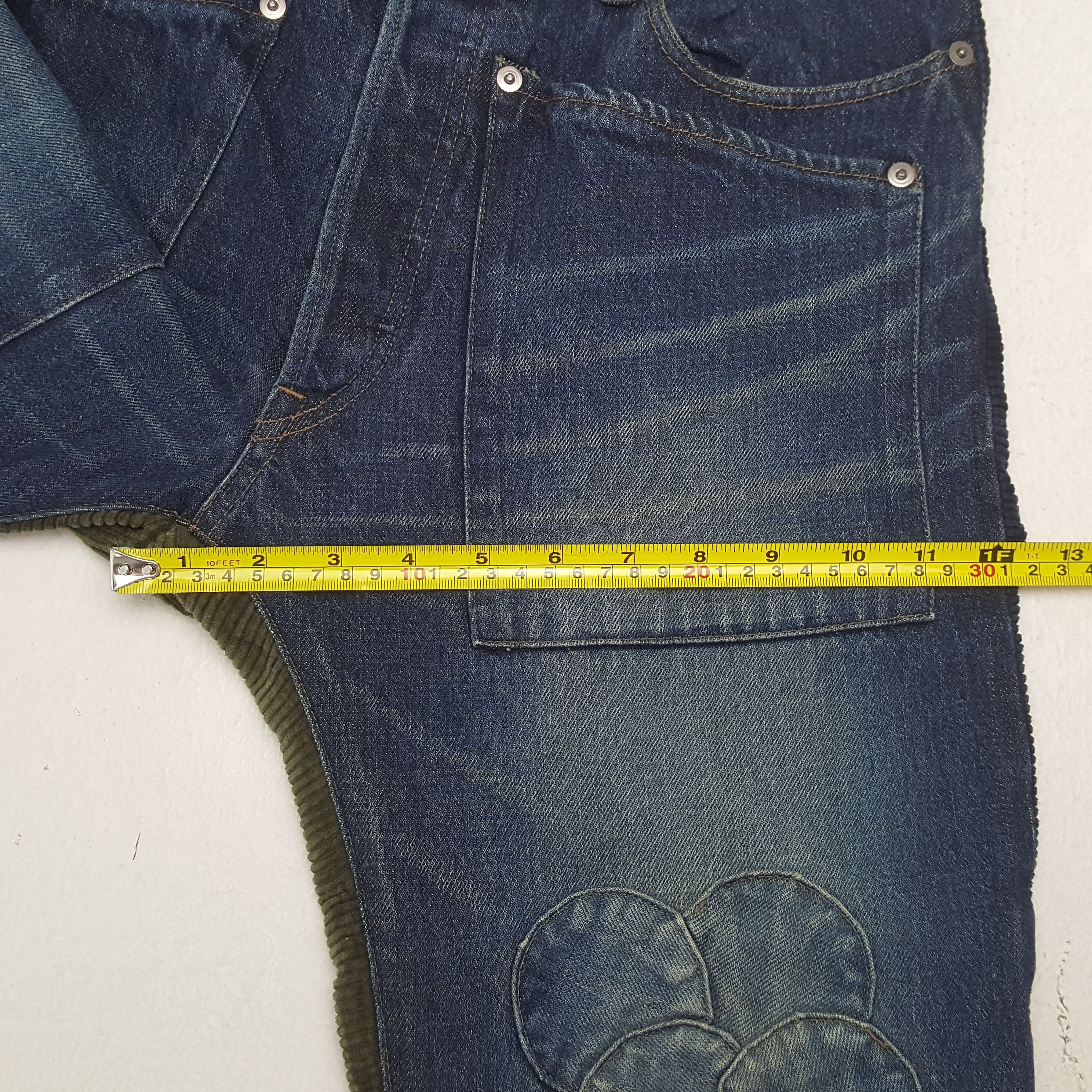 Japanese Brand Eater Co LTD Jeans Fashion Style Rare Design RR27 Size US 32 / EU 48 - 9 Thumbnail