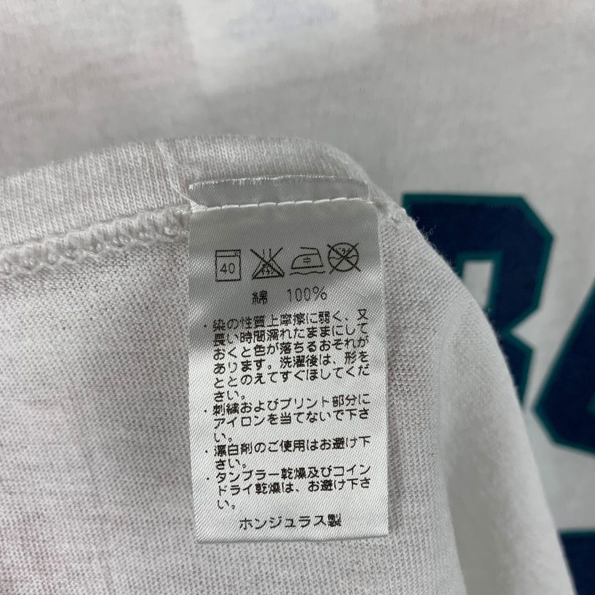 NBA × Vintage Vintage 90s SEATTLE MARINERS Ichiro printed tee Size US S / EU 44-46 / 1 - 11 Thumbnail