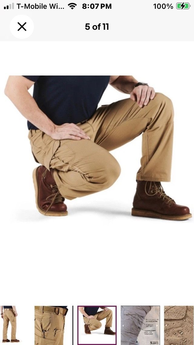 5.11 5.11 Tactical Men’s Stryke Pants Size 38 length 30 Size US 38 / EU 54 - 5 Thumbnail
