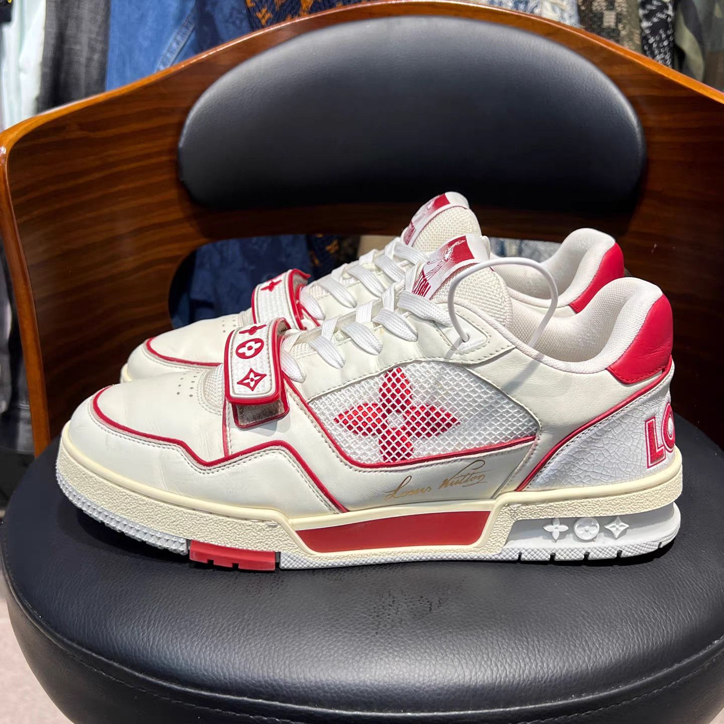 Louis Vuitton Louis Vuitton Trainer Sneakers K15 Size US 7 / EU 40 - 4 Thumbnail