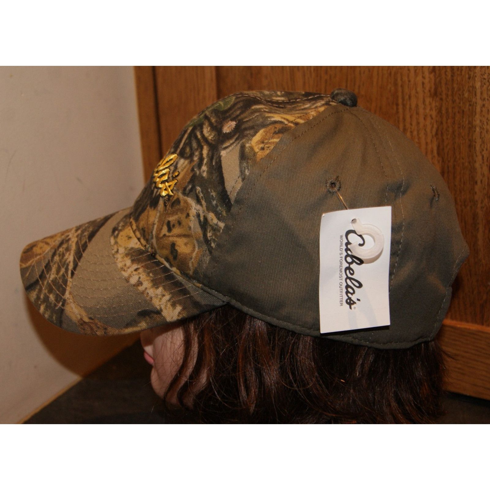 Cabelas Cabelas Hat Cap Camouflage Strap Back Embroidered OSFA NWT Size ONE SIZE - 3 Thumbnail