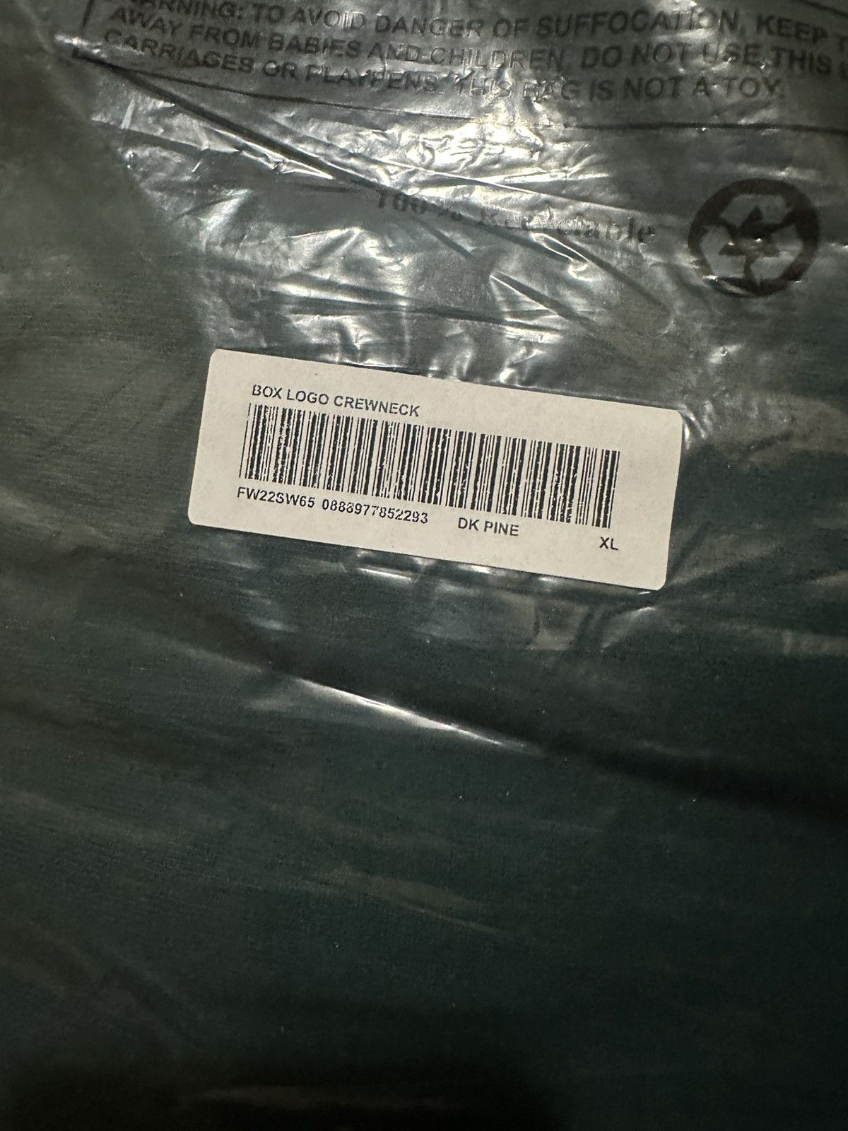 Supreme Supreme Box Logo Crewneck FW22 Size US XL / EU 56 / 4 - 2 Thumbnail