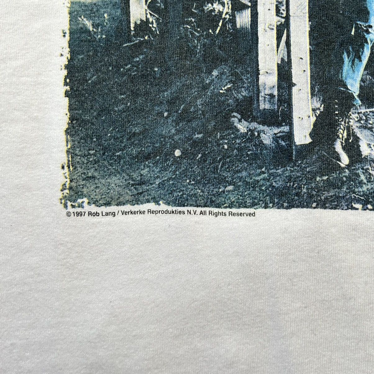 Vintage Vintage 90s Rob Lang Photography Cowboy Art Tee Size US L / EU 52-54 / 3 - 5 Thumbnail