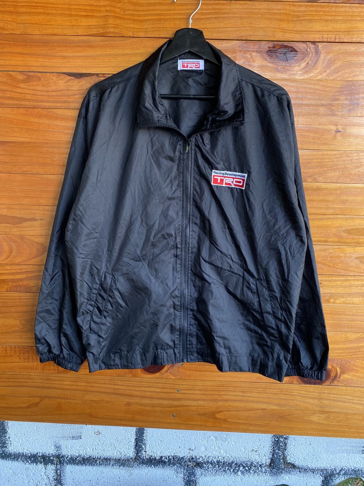 Vintage Vintage TRD Toyota Racing Development Black Nylon Jacket Size US M / EU 48-50 / 2 - 10 Thumbnail