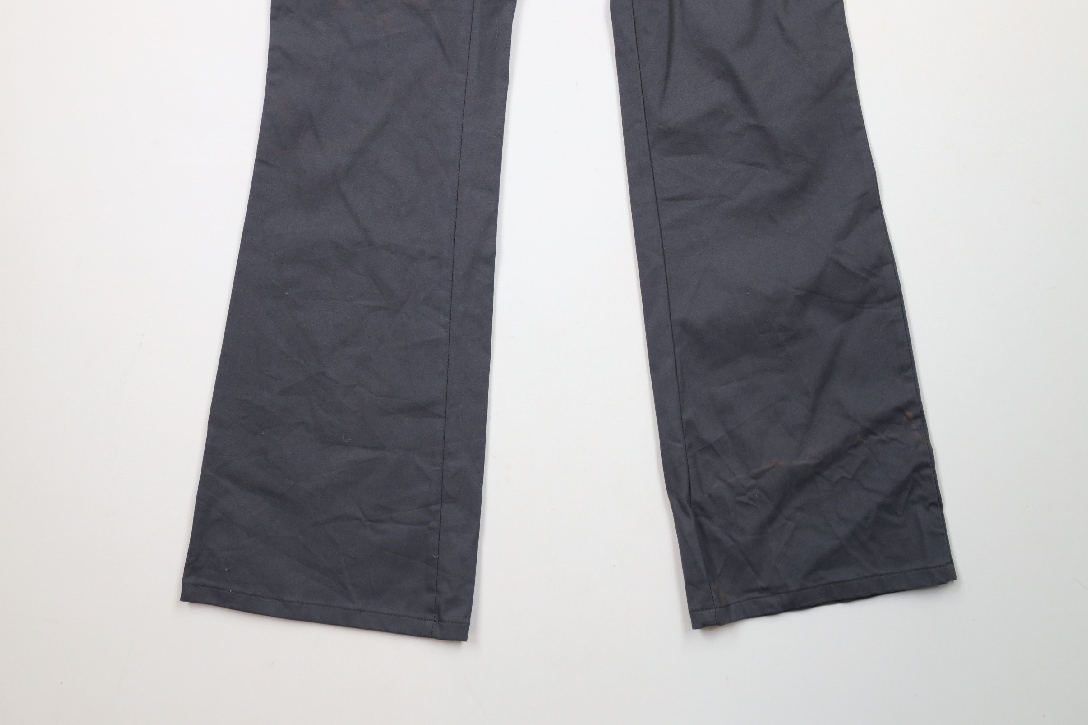 Dickies × Vintage Deadstock Vintage Y2K Dickies Flared Boot Cut Twill Pants Size 26" / US 2 / IT 38 - 4 Thumbnail