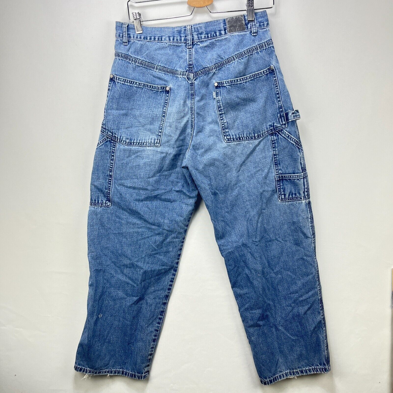 Levi's × Vintage Vintage Y2K Levis Silver Tab Baggy Carpenter Pants 31 Skater Size US 31 - 1 Thumbnail