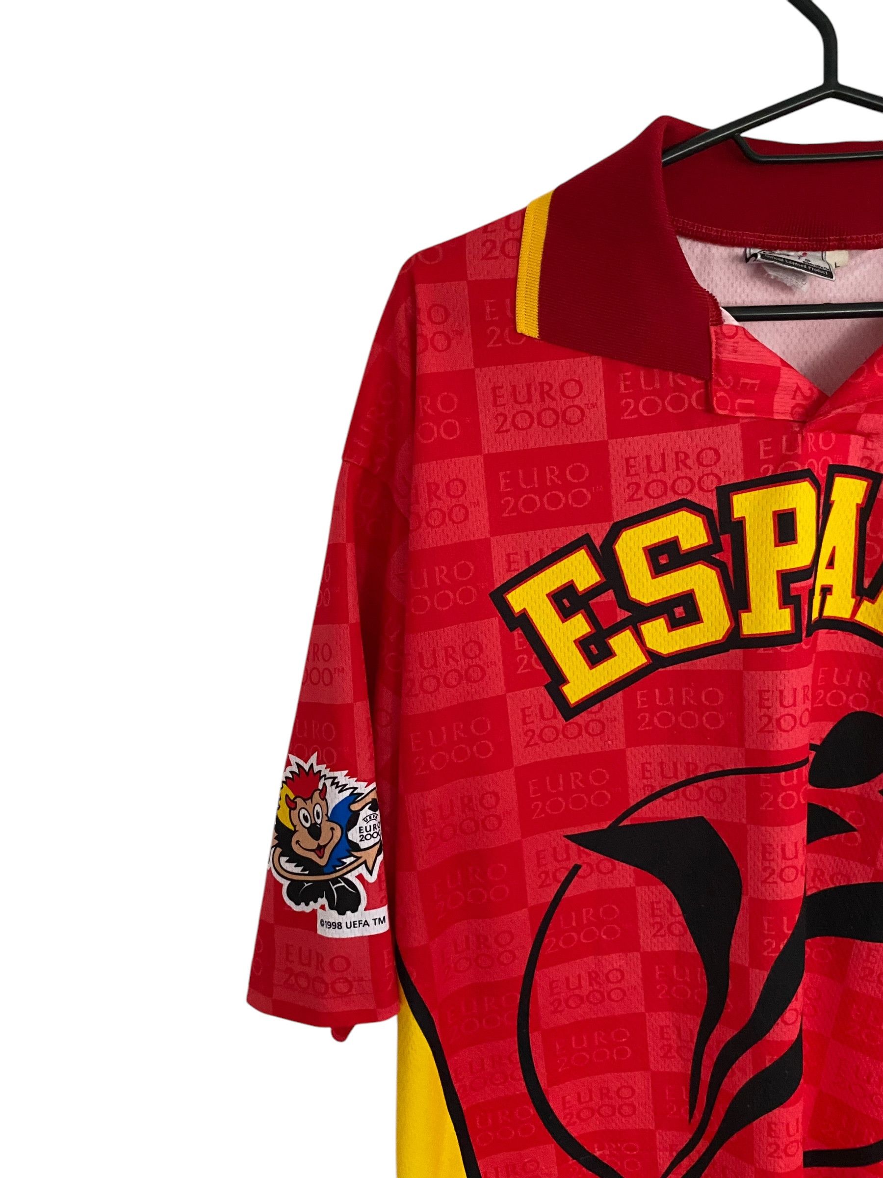 UEFA × Vintage UEFA Euro 2000 Espana vintage jersey Size US L / EU 52-54 / 3 - 5 Thumbnail