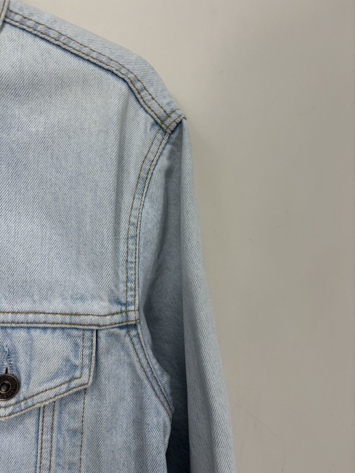 Levi's Vintage 90s Levi’s USA Faded Washed Rare Hype Denim Jacket Size US M / EU 48-50 / 2 - 15 Thumbnail