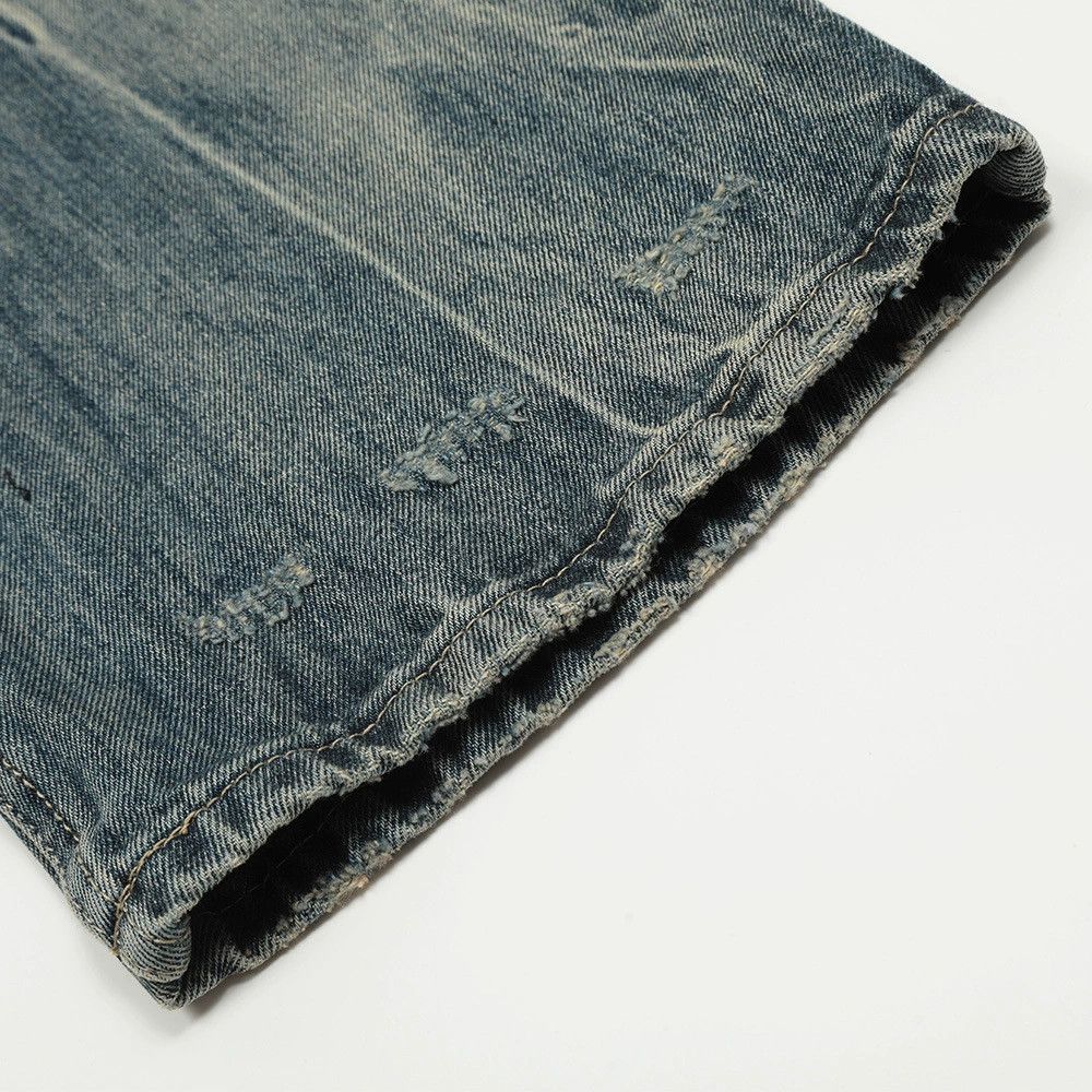 Vintage American high street men's retro washed distressed jeans Size US 32 / EU 48 - 7 Thumbnail