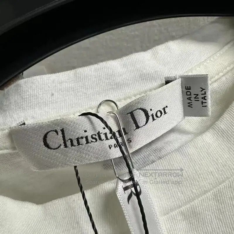 Dior Dior White Cotton Ladies T. Size S / US 4 / IT 40 - 4 Thumbnail