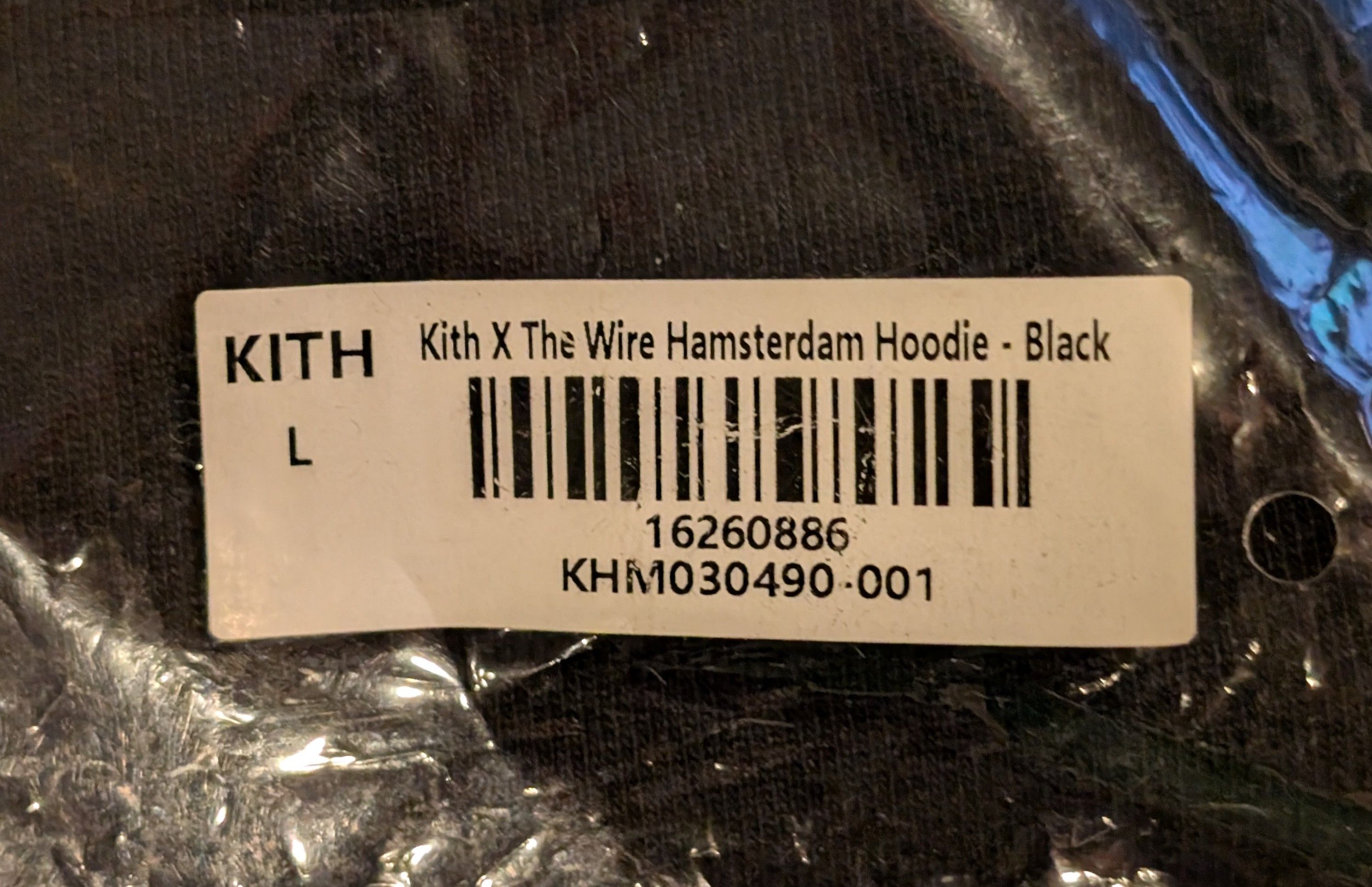 Kith KITH S/S 22 The Wire The Pit/Hamsterdam (Black) Large Size US L / EU 52-54 / 3 - 8 Thumbnail