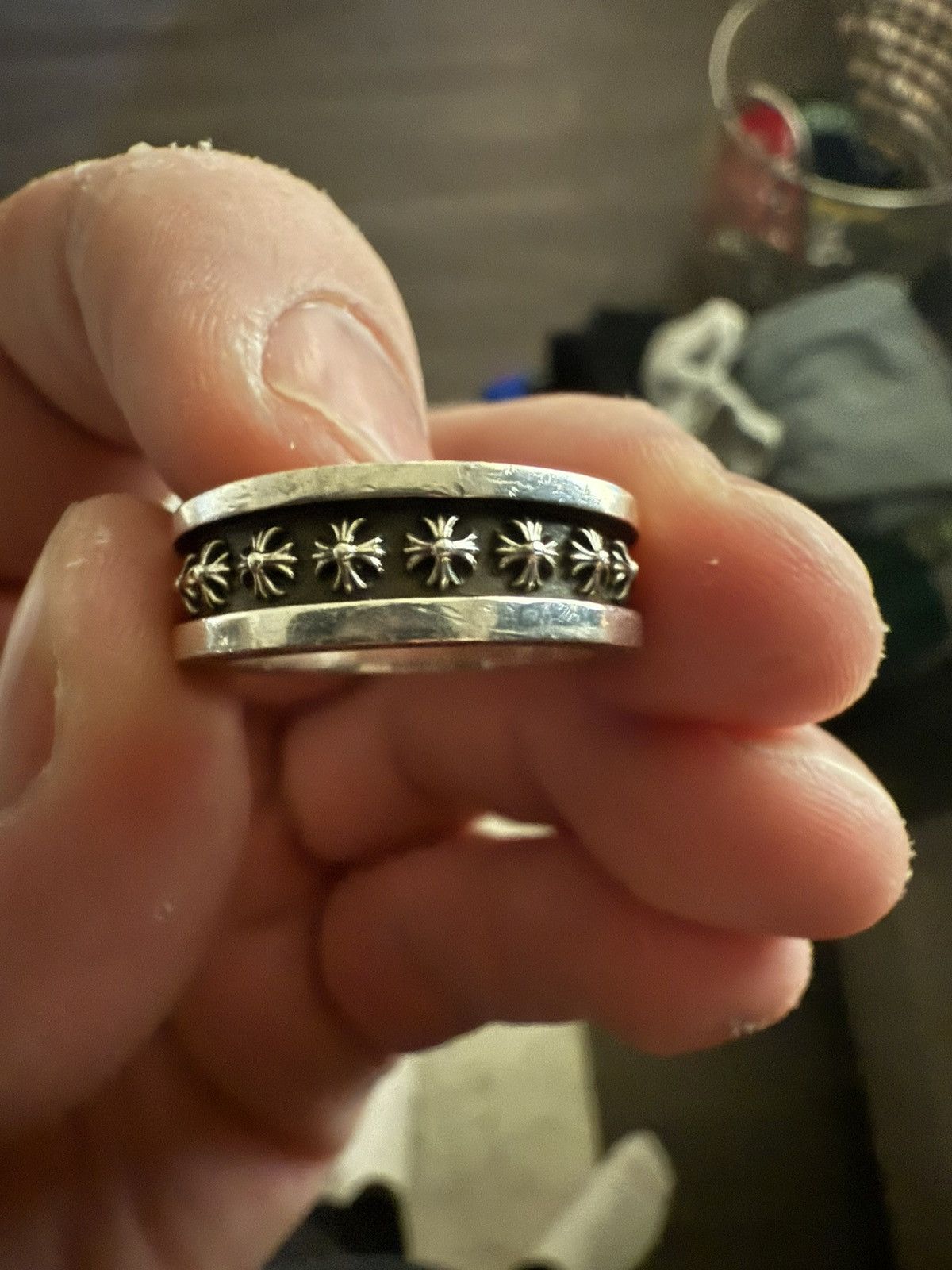 Chrome hearts mini plus ring