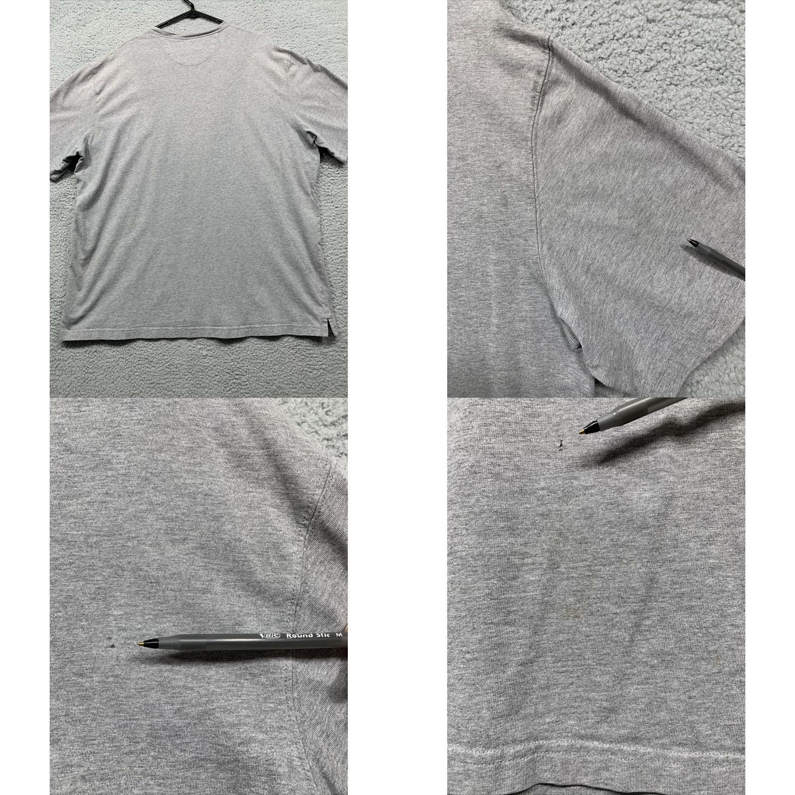 Vintage Duluth Trading Co. T-Shirt Men 2XL Heavyweight Gray Workwear Shirt Mens Short Sleeve Crew Neck Size US XXL / EU 58 / 5 - 8 Thumbnail