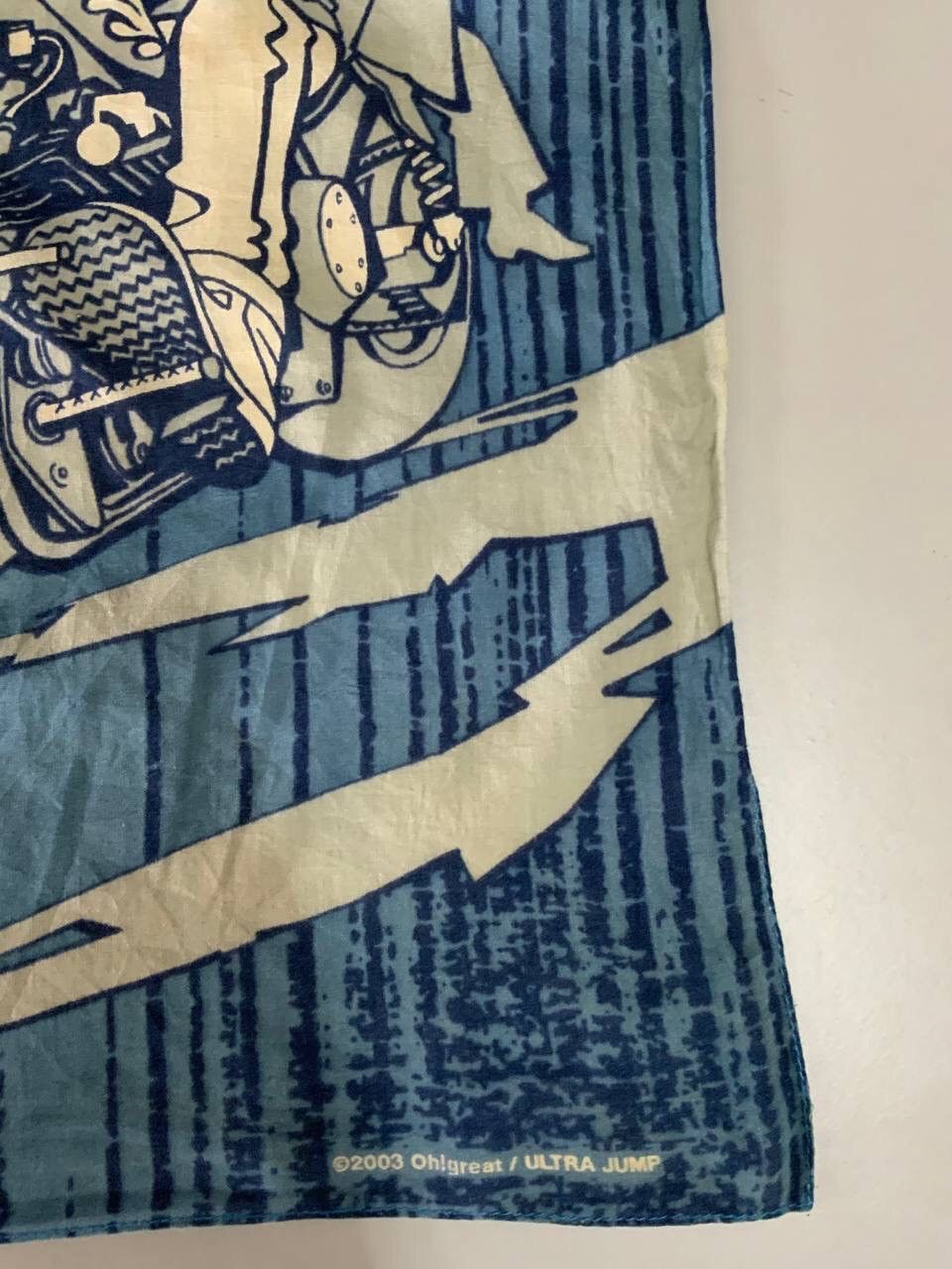 Japanese Brand Vintage Tenjho Tenge Handkerchief Size ONE SIZE - 6 Thumbnail