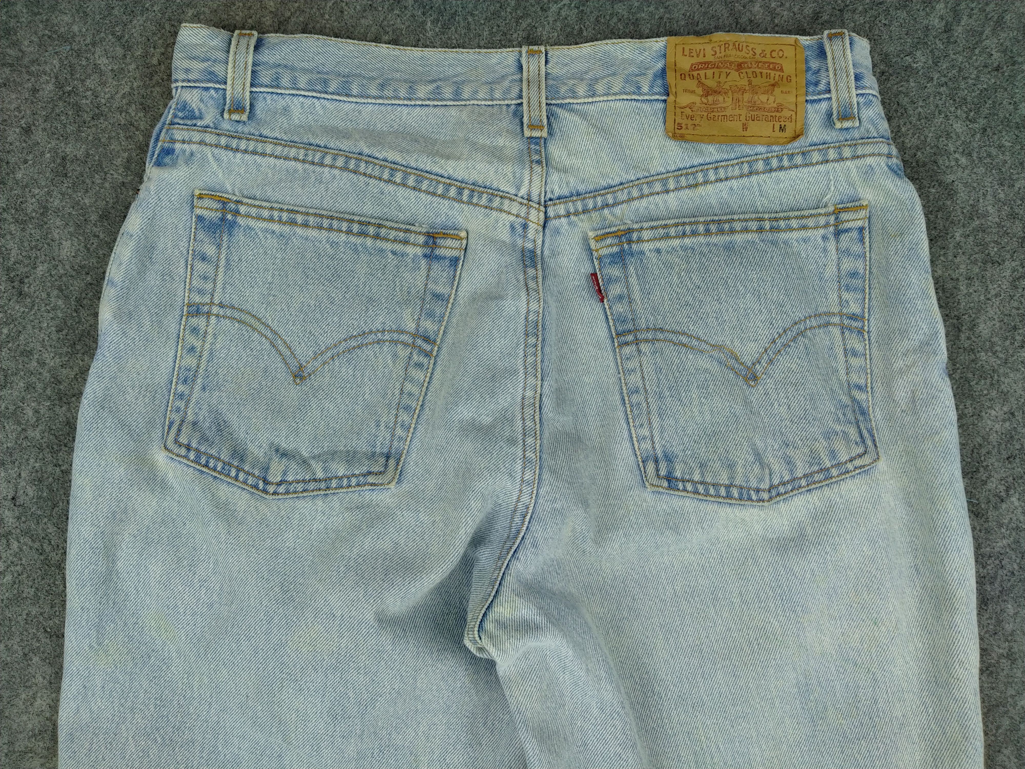 Levi's Light Wash Vintage Levi's 512 Slim 33x31 Denim -JN1018 Size US 33 - 4 Thumbnail